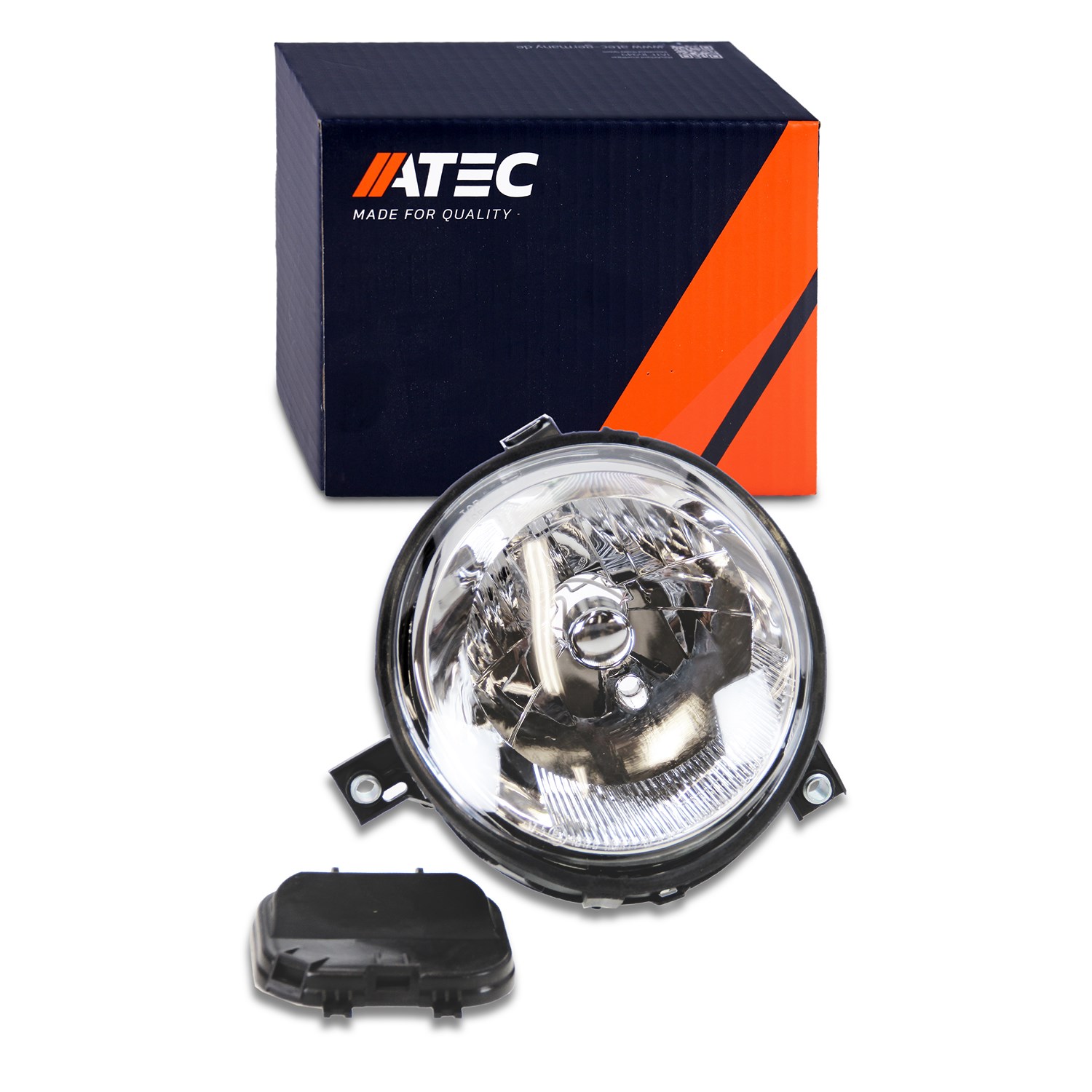 Atec Scheinwerfer H4 ohne Stellmotor elektr. LWR [Hersteller-Nr. 10416692] für VW