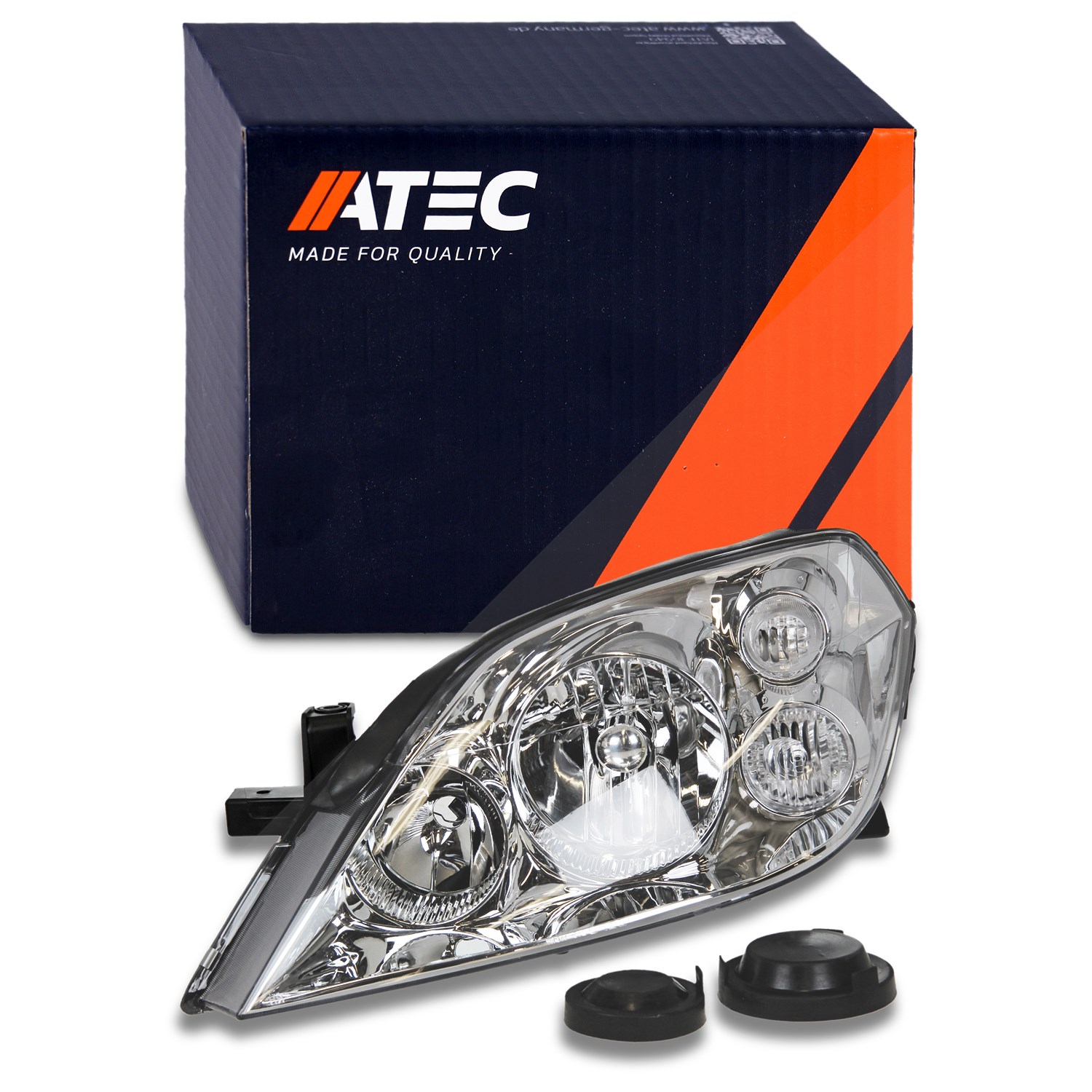 Atec Scheinwerfer H7/H7 elektr. LWR o. Stellmotor [Hersteller-Nr. 10417483] für Nissan