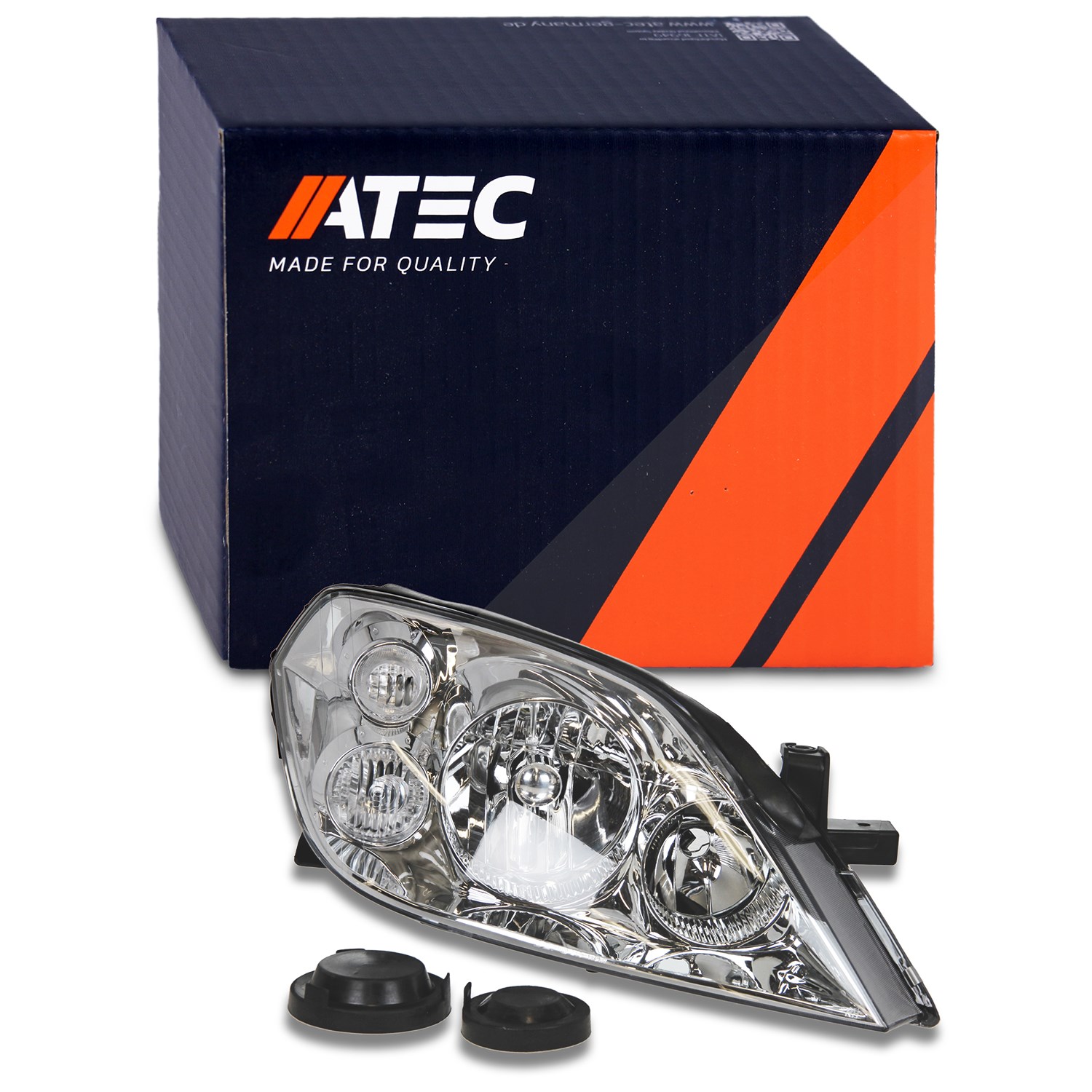 Atec Scheinwerfer H7/H7 elektr. LWR o. Stellmotor [Hersteller-Nr. 10417484] für Nissan