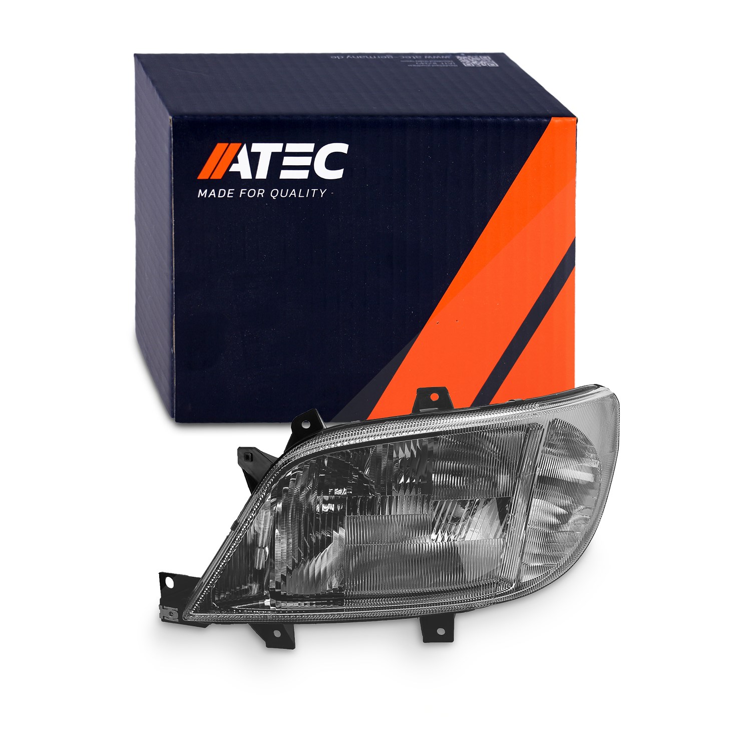 Atec Scheinwerfer H7/H1 elektr. LWR ohne Stellmotor [Hersteller-Nr. 10418639] für Mercedes-Benz