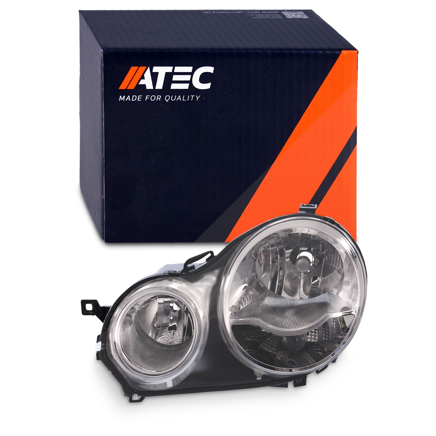 Atec Scheinwerfer H7/H1 mit Stellmotor elektr. LWR [Hersteller-Nr. 10418919] für VW