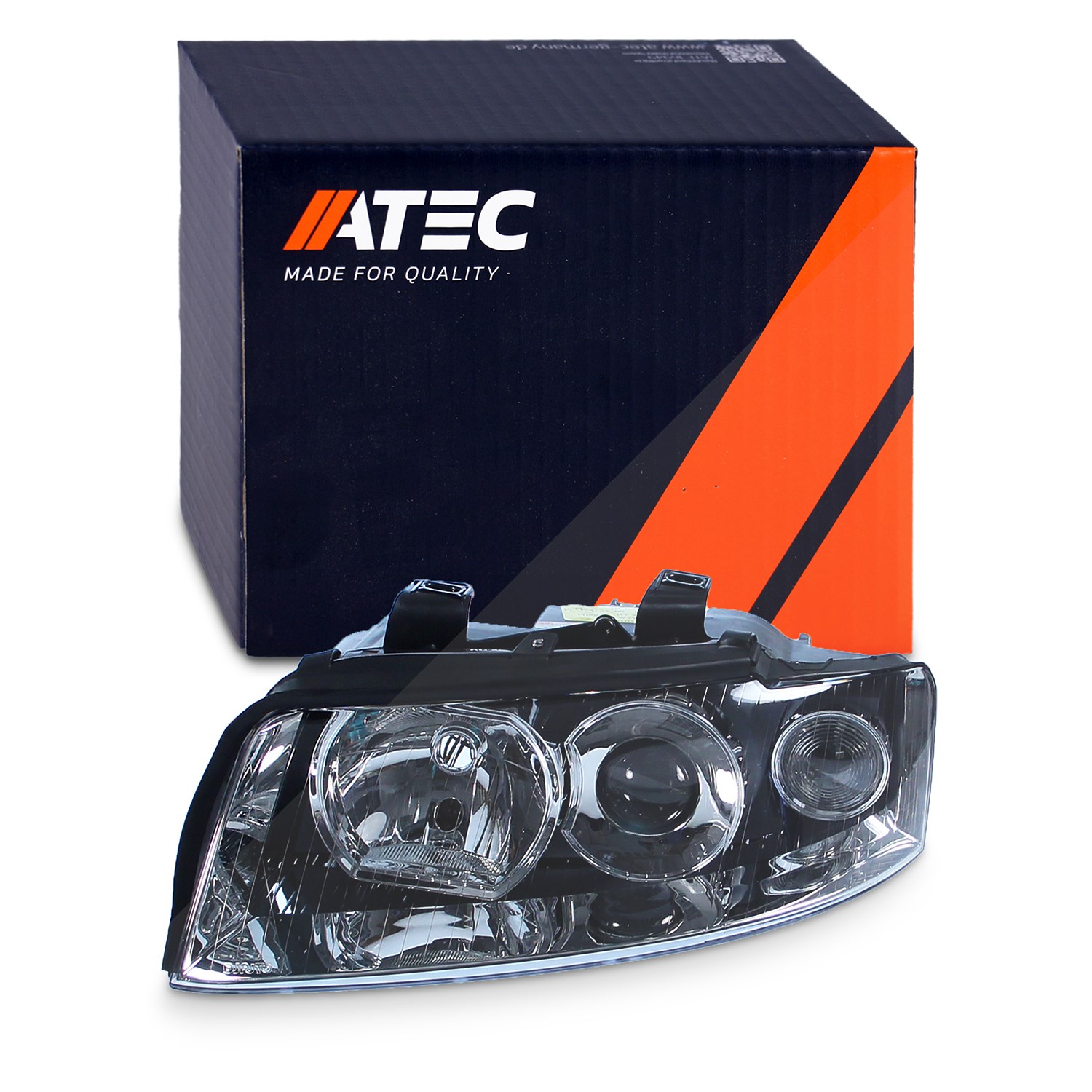 Atec Scheinwerfer H7/H7 elektr. LWR ohne Stellmotor [Hersteller-Nr. 10490244] für Audi