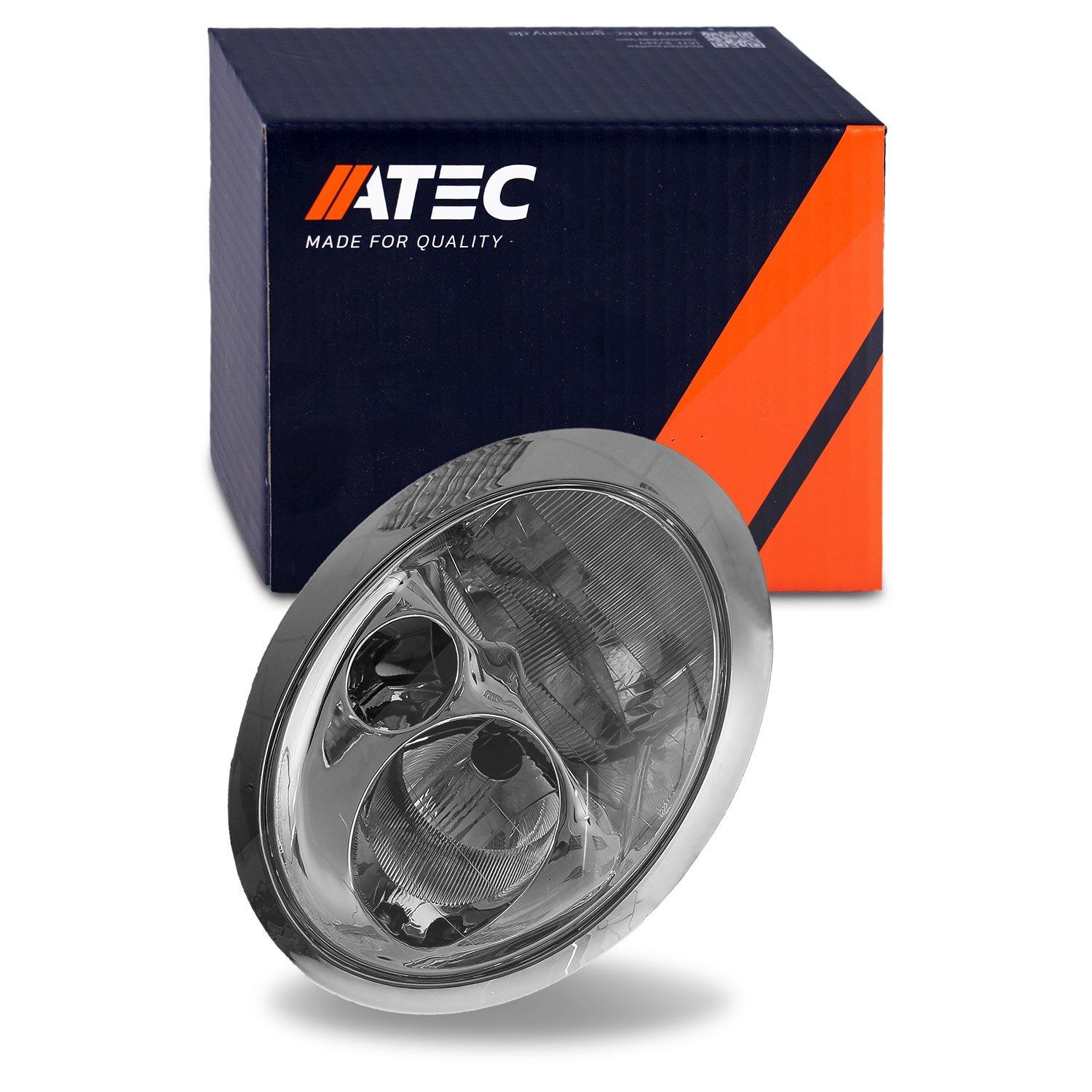 Atec Scheinwerfer H7/H7 mit Stellmotor für LWR [Hersteller-Nr. 10490253] für Mini