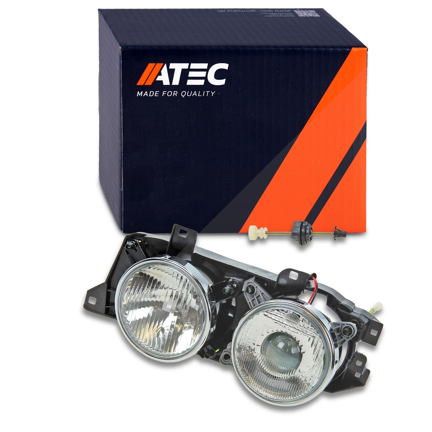 Atec Scheinwerfer H1/H1 ohne Stellmotor [Hersteller-Nr. 10490257] für BMW