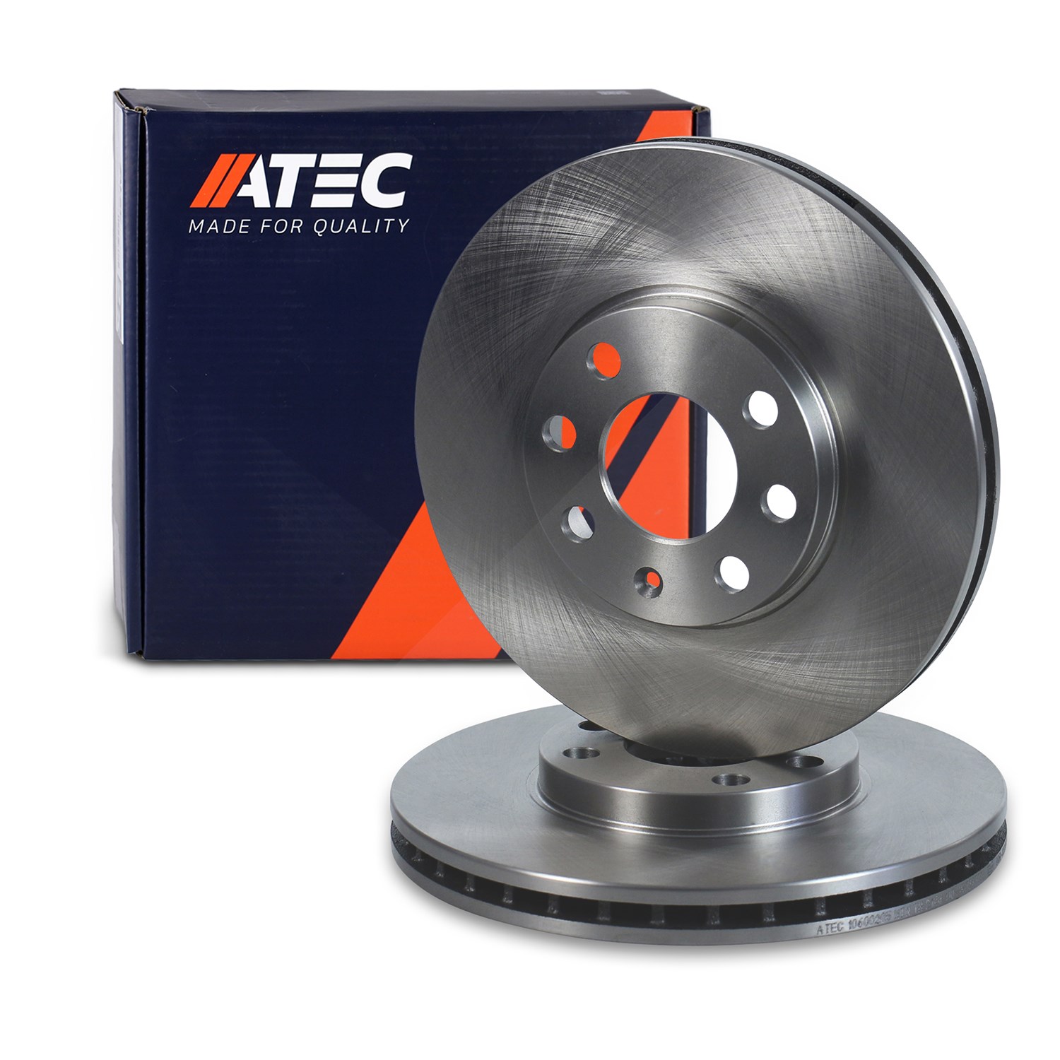 Atec Bremsscheibe vorn [Hersteller-Nr. 10600205] für Vauxhall, Opel