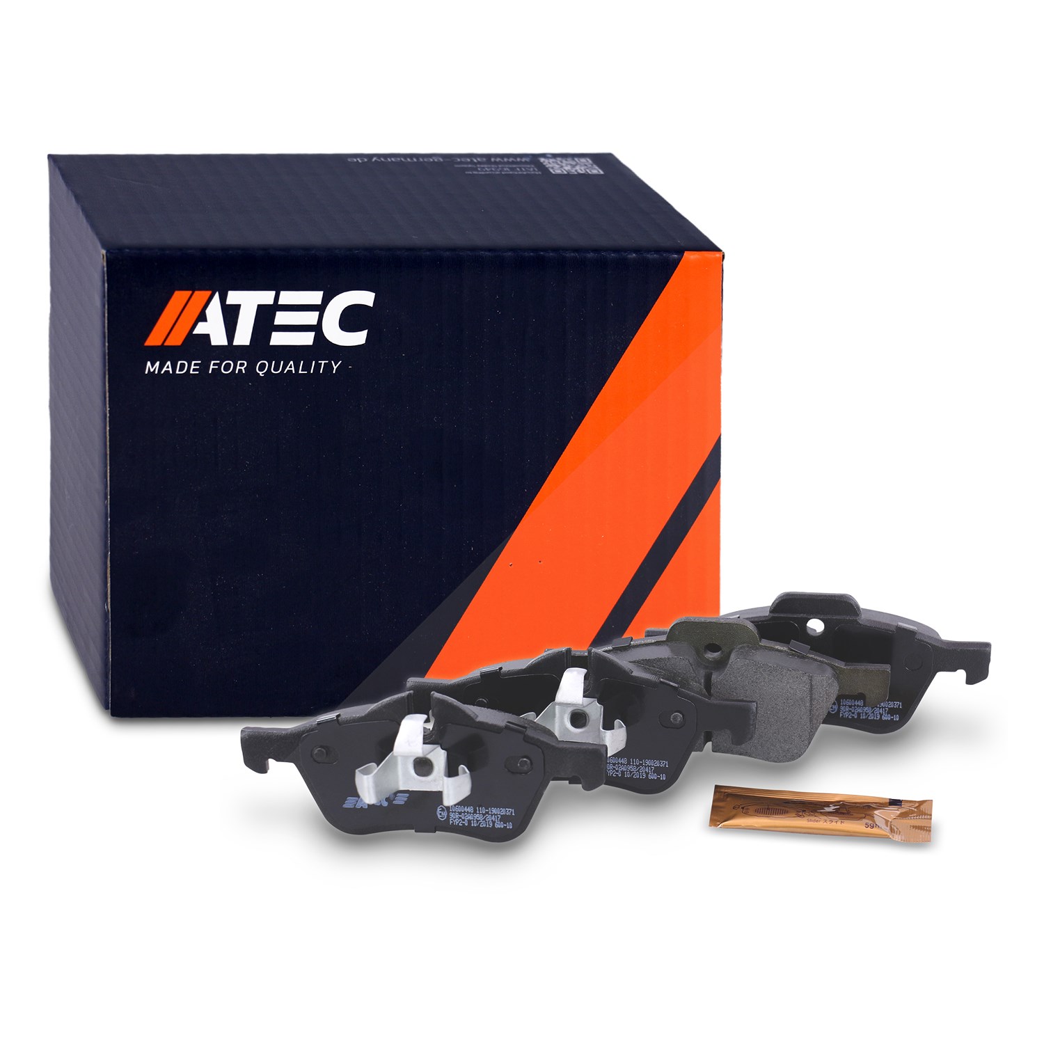 Atec Bremsbeläge vorne (Satz) [Hersteller-Nr. 10600448] für Mini