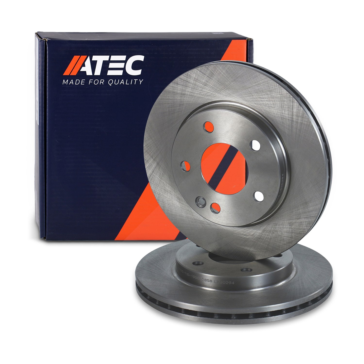 Atec Bremsscheibe Vorderachse BELÜFTET [Hersteller-Nr. 10600493] für Mercedes-Benz
