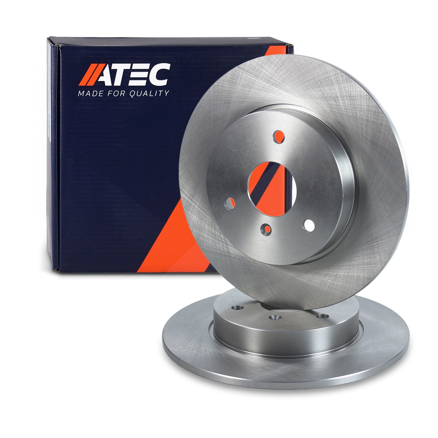 Atec Bremsscheibe Vorderachse Voll [Hersteller-Nr. 10600946] für Smart