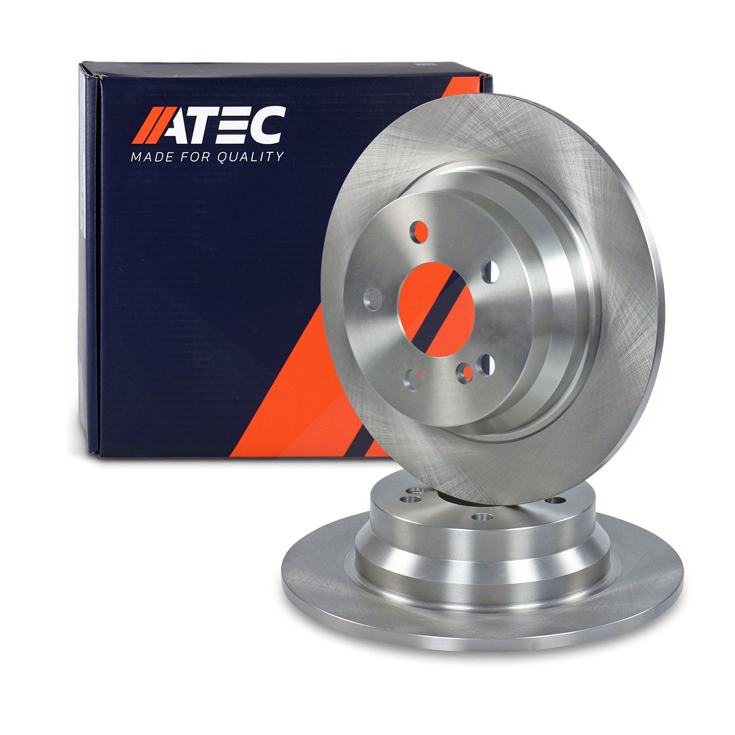 Atec Bremsscheibe Hinterachse Voll [Hersteller-Nr. 10600955] für Mercedes-Benz