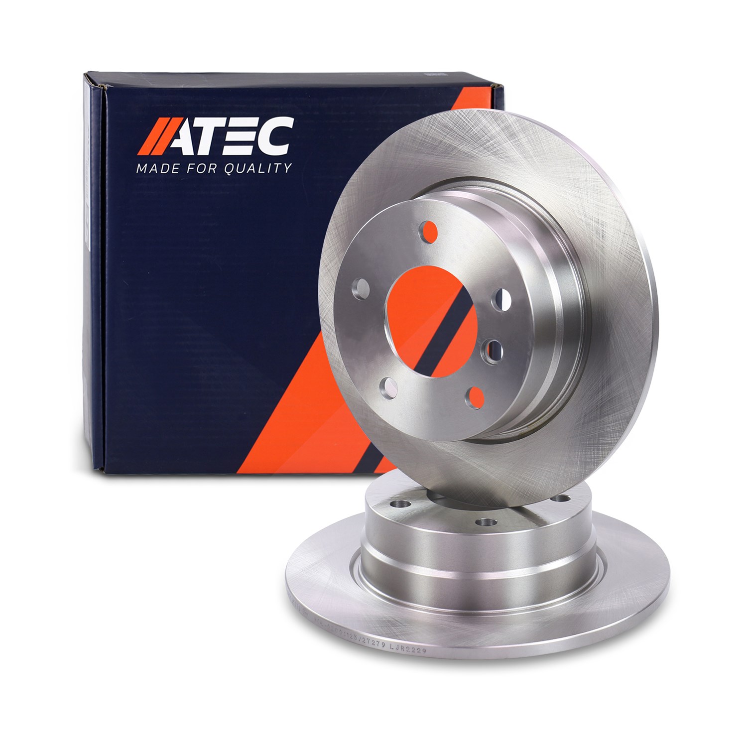 Atec Bremsscheibe Hinterachse Voll [Hersteller-Nr. 10601056] für BMW
