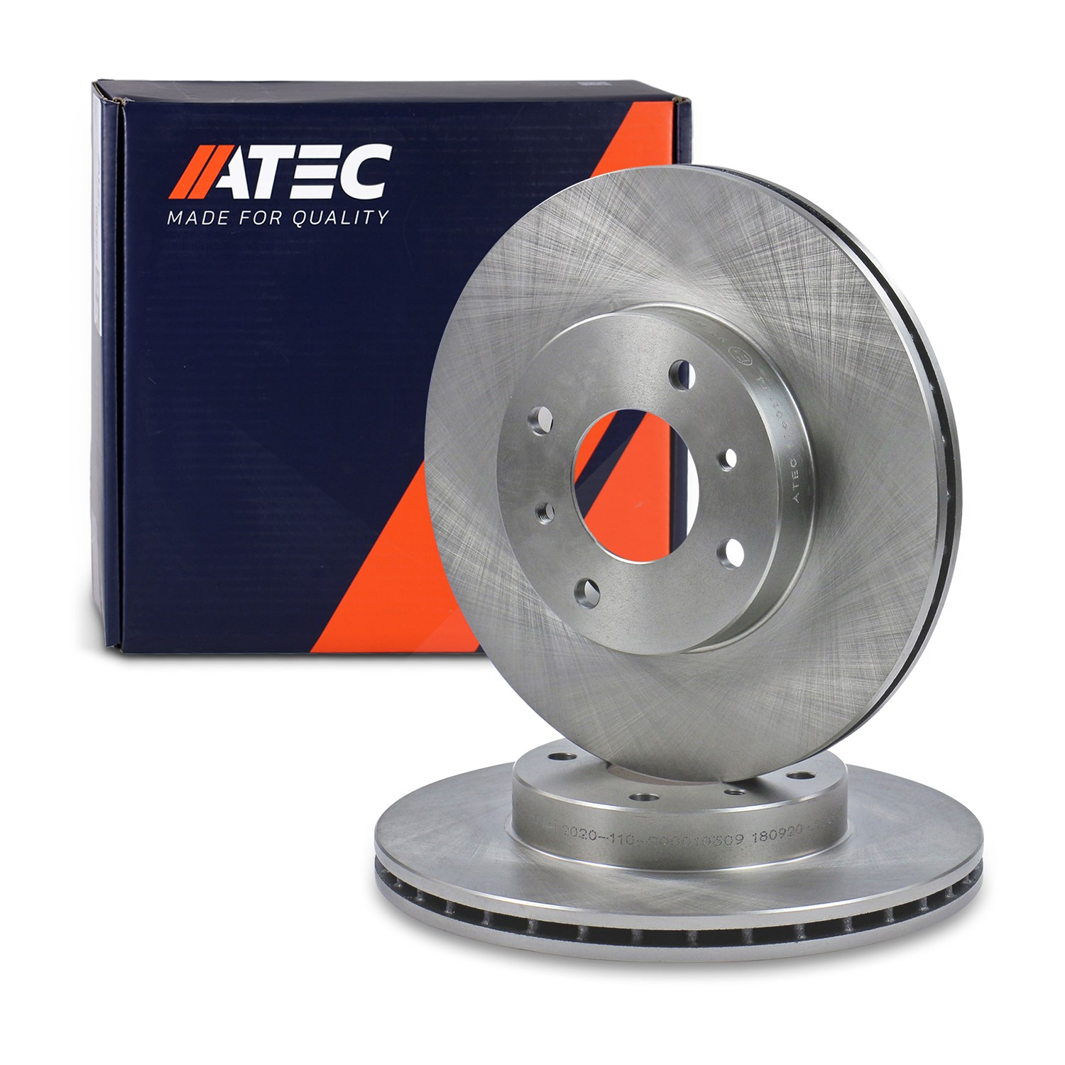 Atec Bremsscheibe Vorderachse Belüftet [Hersteller-Nr. 10601144] für Nissan