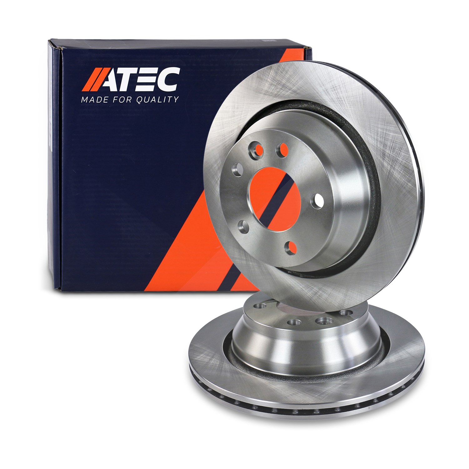 Atec Bremsscheibe Hinterachse Belüftet [Hersteller-Nr. 10601404] für VW