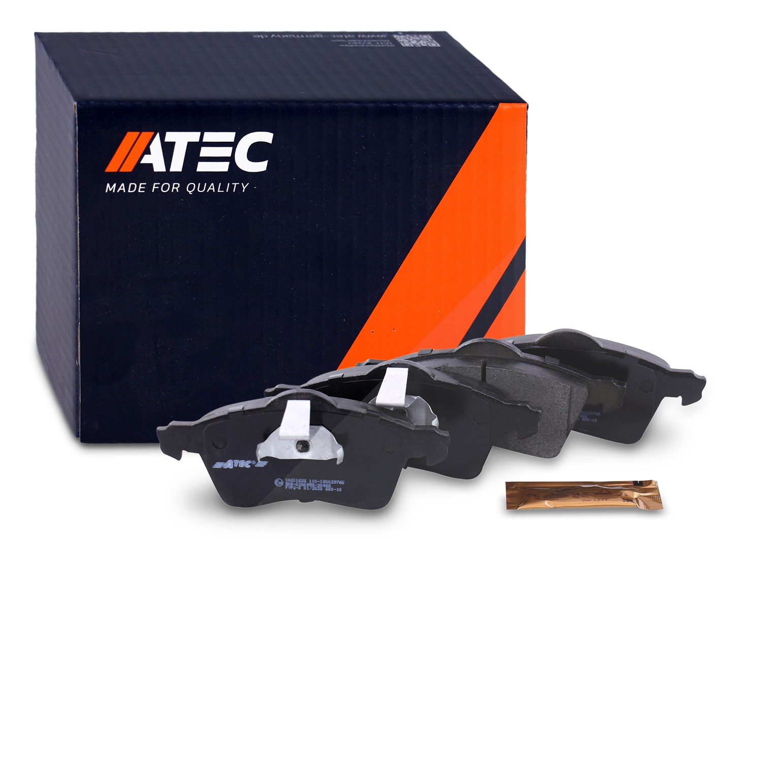 Atec Bremsbeläge vorne (Satz) [Hersteller-Nr. 10601626] für VW