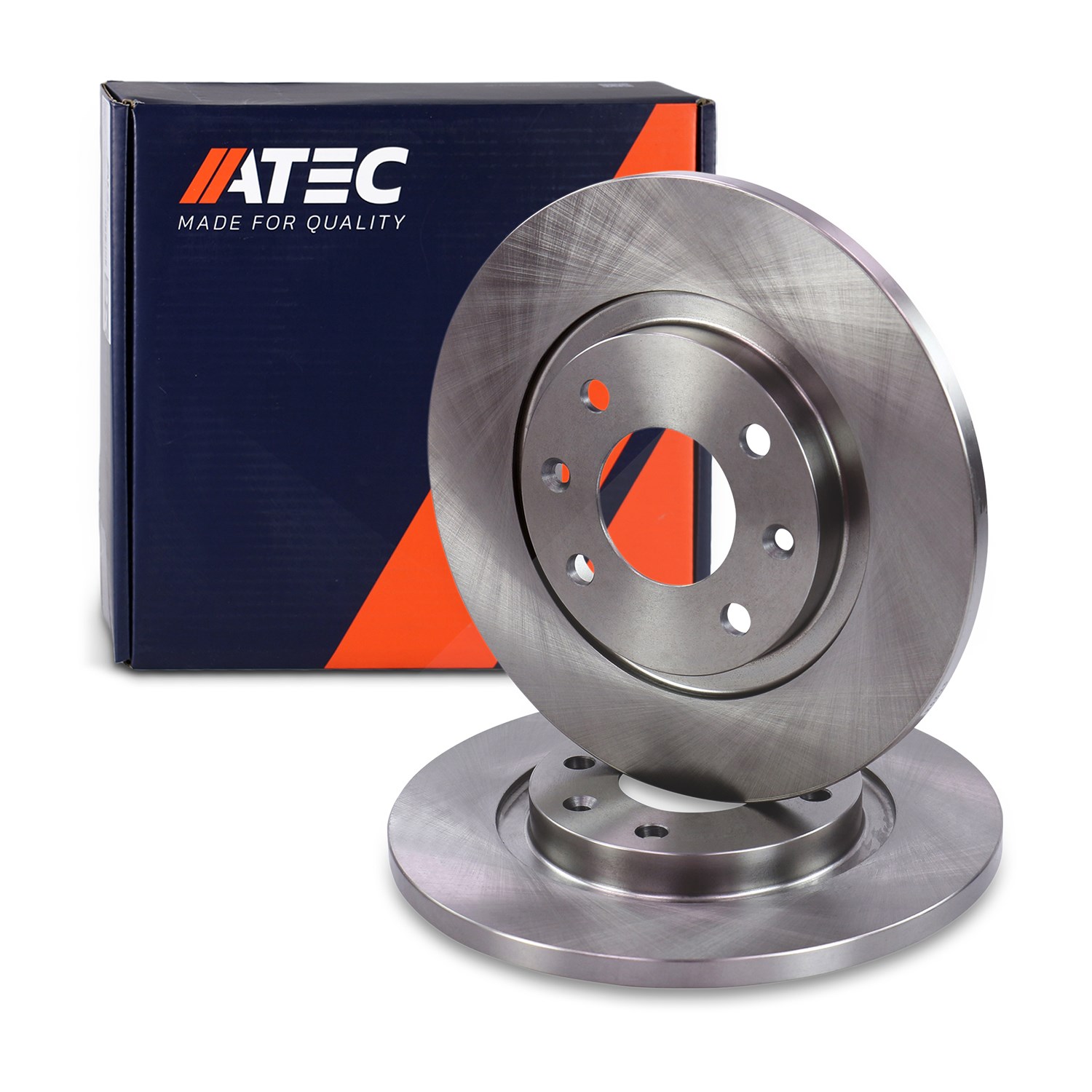 Atec Bremsscheibe Vorderachse Voll [Hersteller-Nr. 10601657] für Peugeot, Citroën