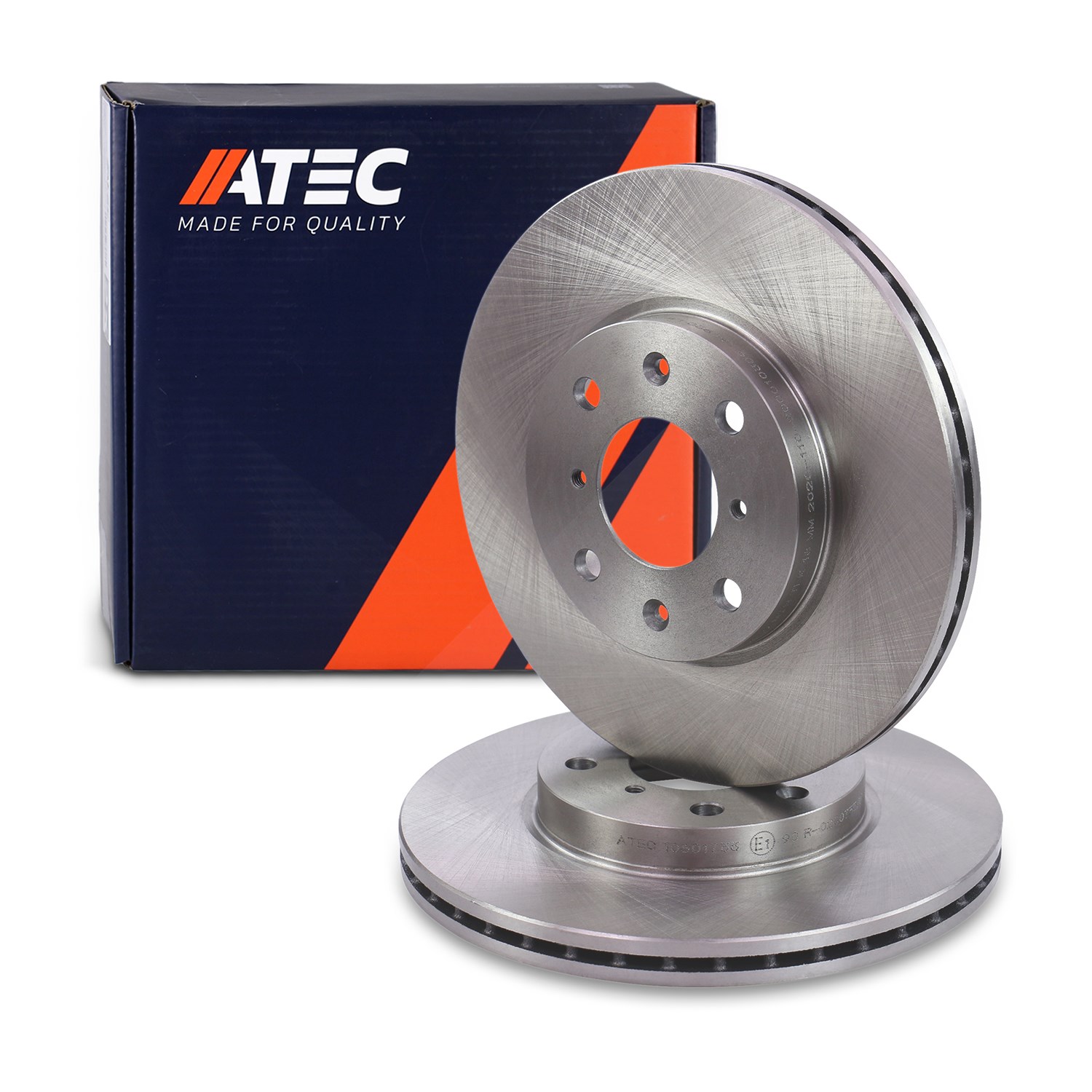 Atec Bremsscheibe Vorderachse Belüftet [Hersteller-Nr. 10601733] für Vauxhall, Suzuki, Opel