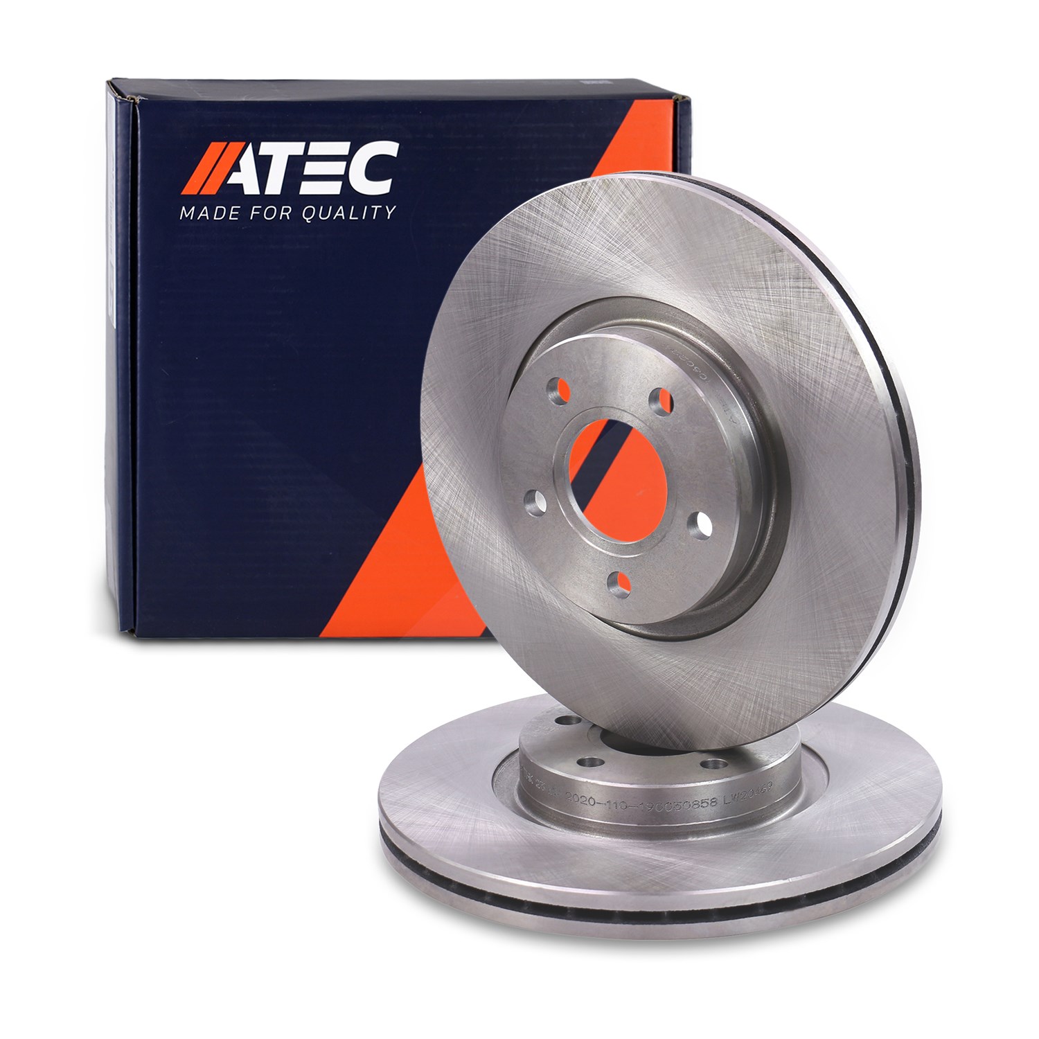 Atec Bremsscheibe Vorderachse Belüftet [Hersteller-Nr. 10602262] für Volvo, Ford