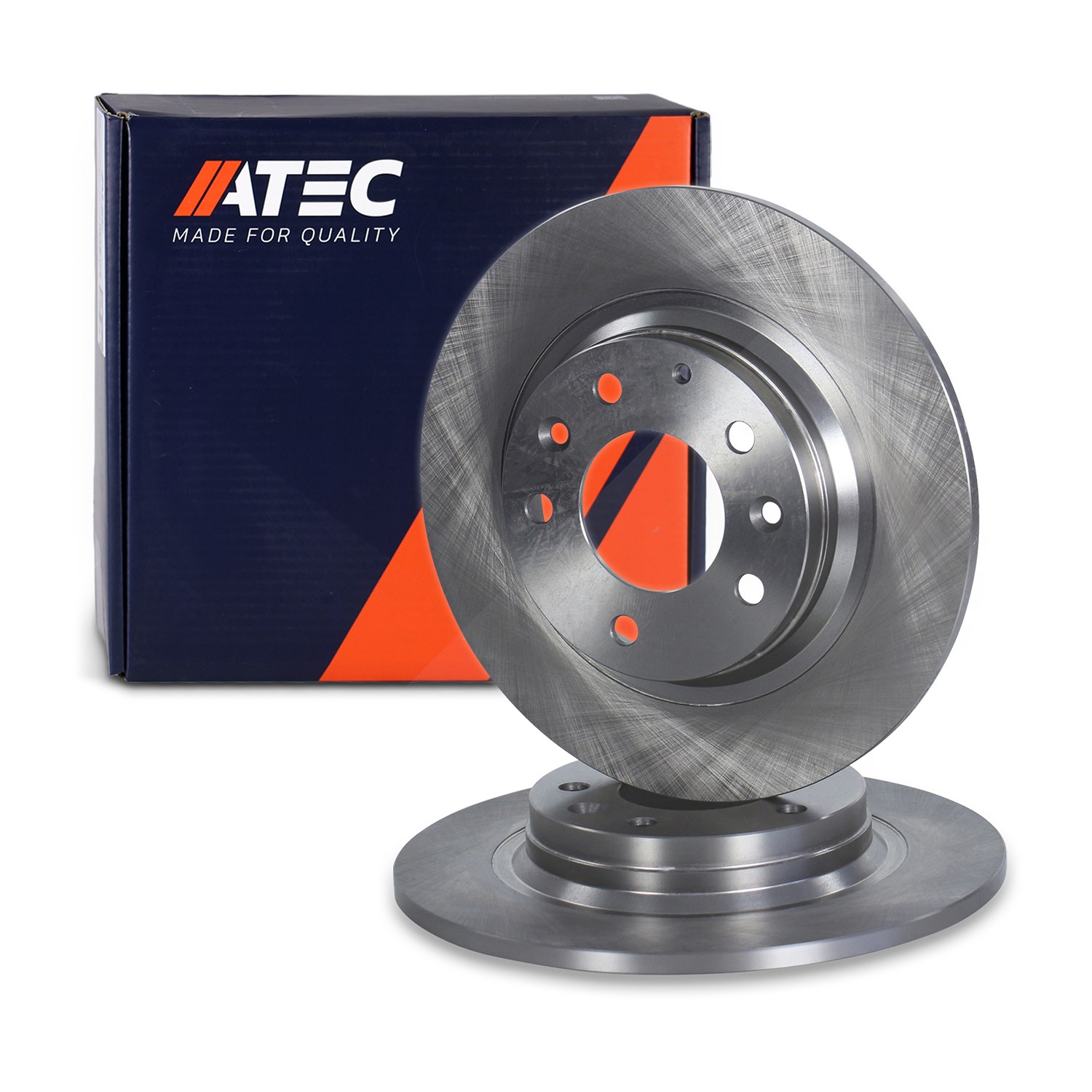 Atec Bremsscheibe Hinterachse Voll [Hersteller-Nr. 10602290] für Mazda