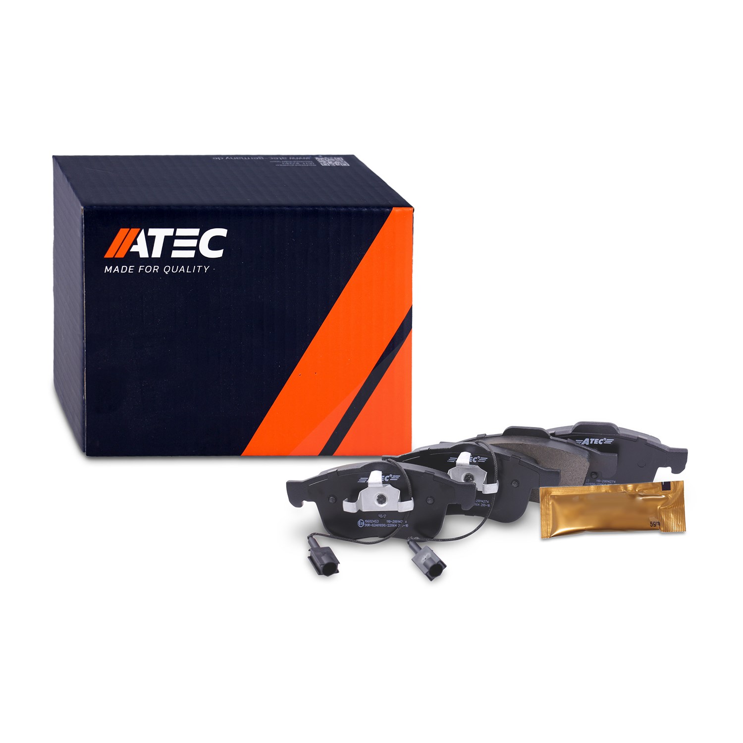 Atec Bremsbeläge vorne (Satz) [Hersteller-Nr. 10602453] für Alfa Romeo