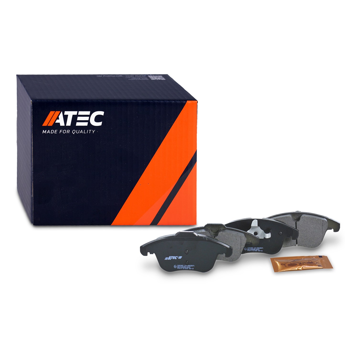 Atec Bremsbeläge vorne (Satz) [Hersteller-Nr. 10602462] für Volvo, Ford, Land Rover, Mg