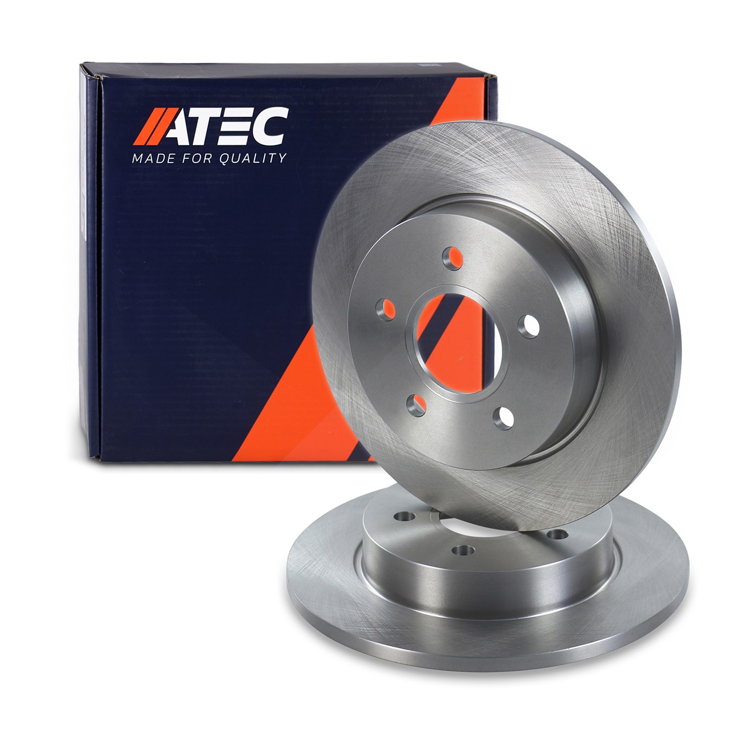 Atec Bremsscheibe Hinterachse Voll [Hersteller-Nr. 10602477] für Ford