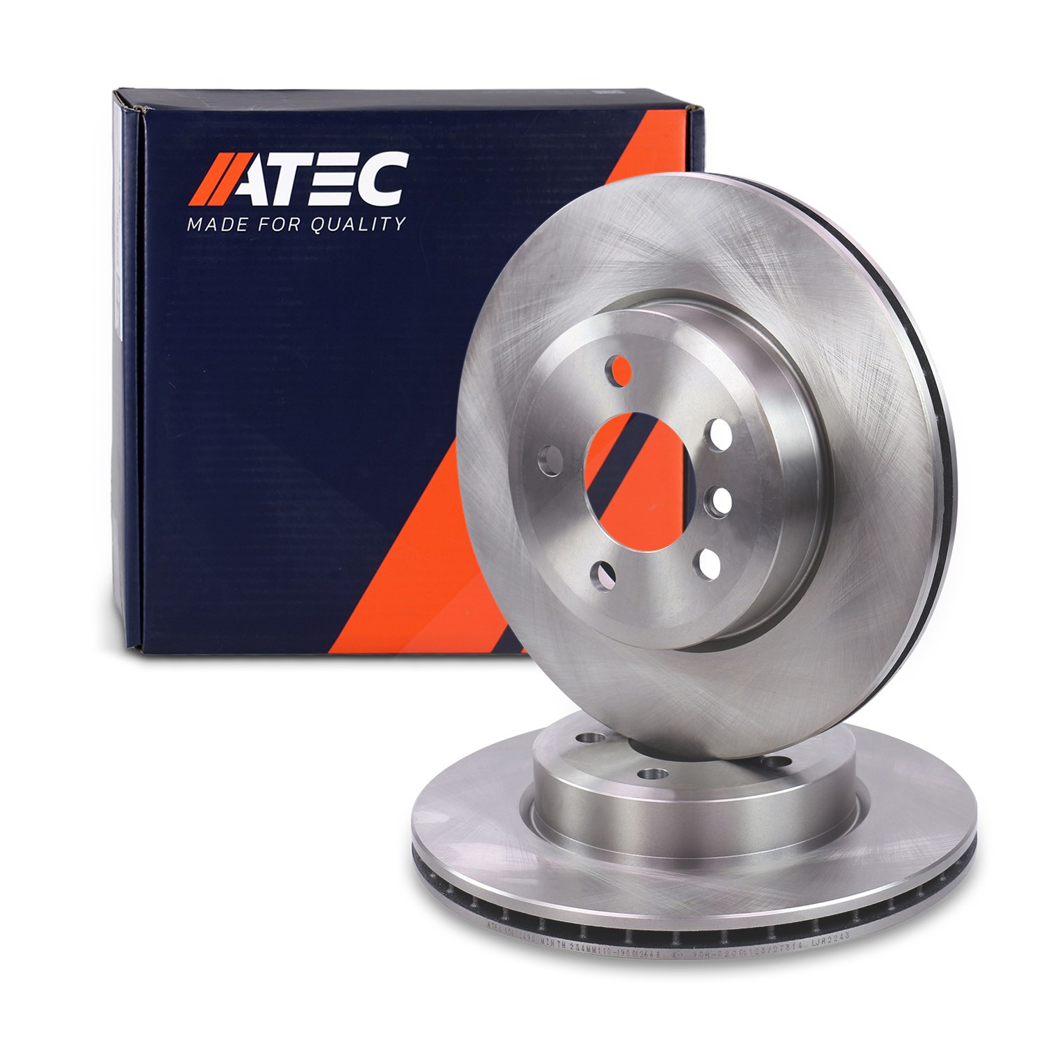 Atec Bremsscheibe Vorderachse Belüftet [Hersteller-Nr. 10602495] für BMW
