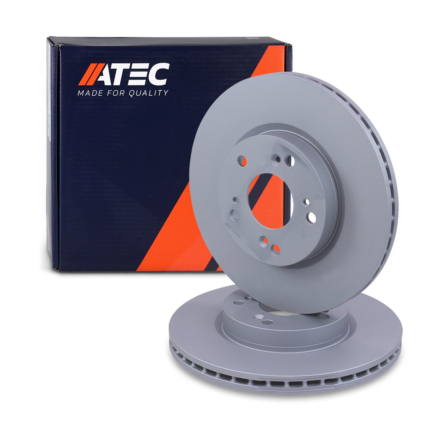 Atec Bremsscheibe Vorderachse Belüftet [Hersteller-Nr. 10602531] für Honda