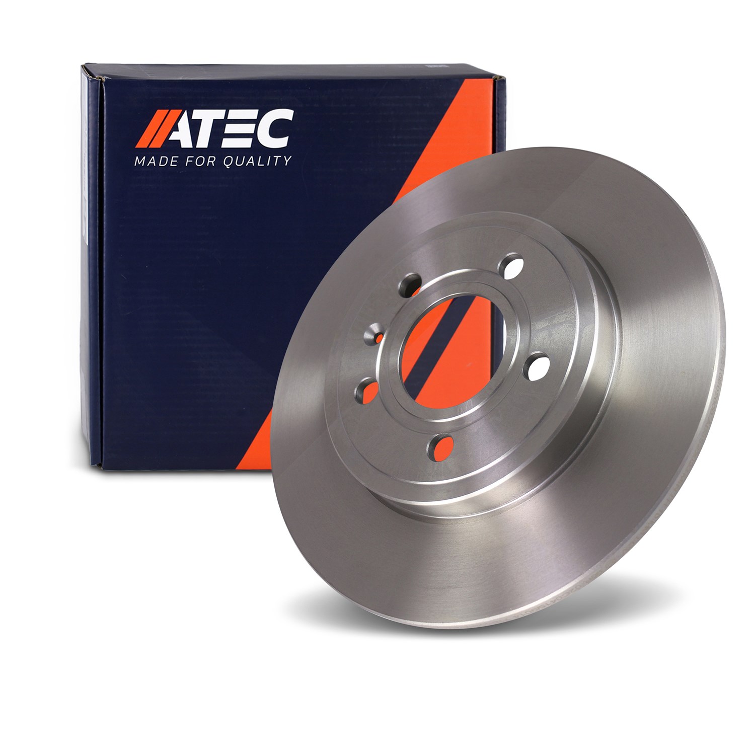 Atec Bremsscheibe Hinterachse Voll [Hersteller-Nr. 10602600] für Seat, Audi