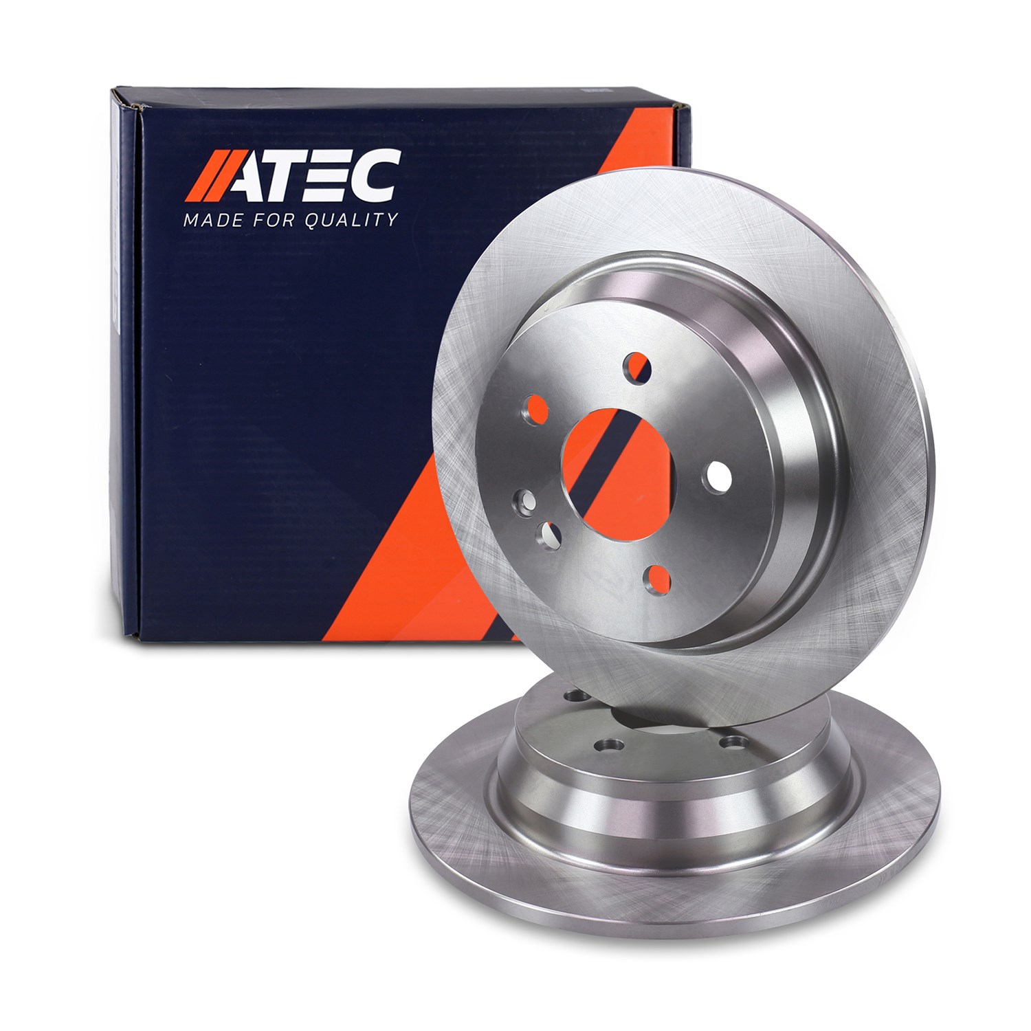 Atec Bremsscheibe Hinterachse Voll [Hersteller-Nr. 10602609] für Mercedes-Benz