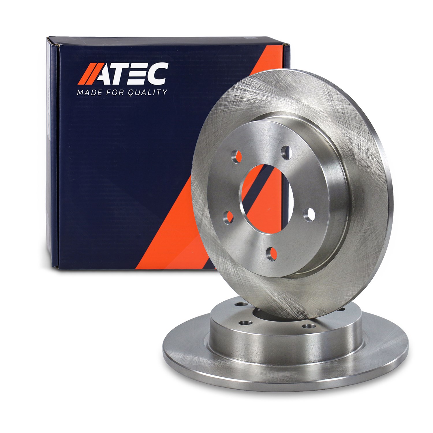 Atec Bremsscheibe Hinterachse Voll [Hersteller-Nr. 10602799] für Mazda