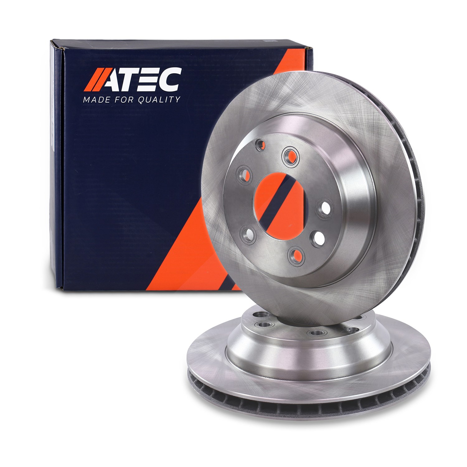 Atec Bremsscheibe Hinterachse Belüftet [Hersteller-Nr. 10602885] für VW, Porsche, Audi