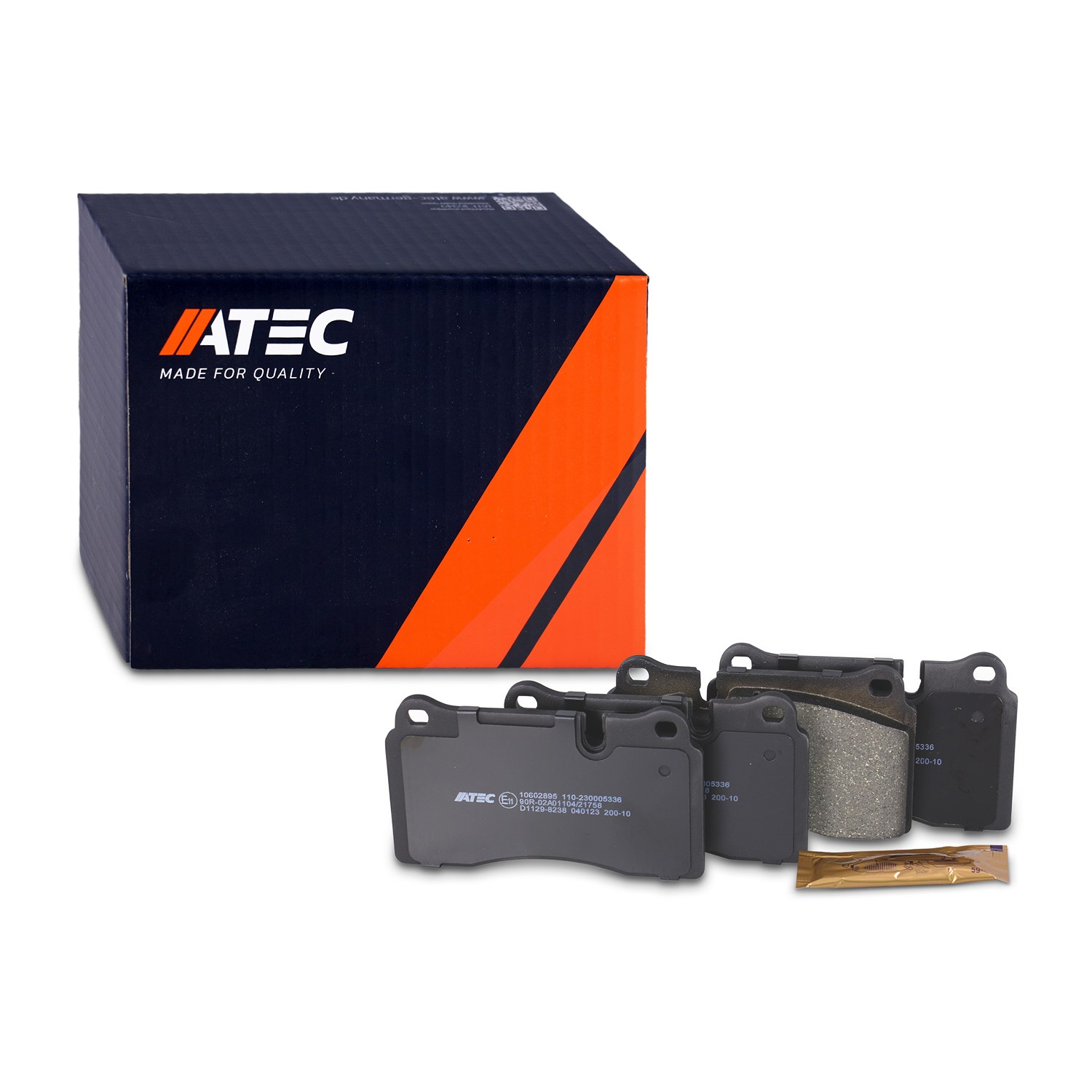 Atec Bremsbeläge vorne (Satz) [Hersteller-Nr. 10602895] für Cupra, VW, Seat, Audi