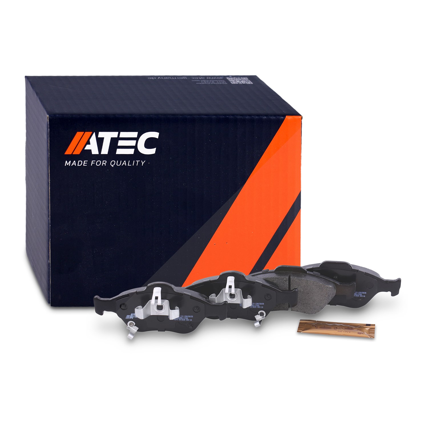 Atec Bremsbeläge vorne (Satz) [Hersteller-Nr. 10603004] für Toyota, Daihatsu