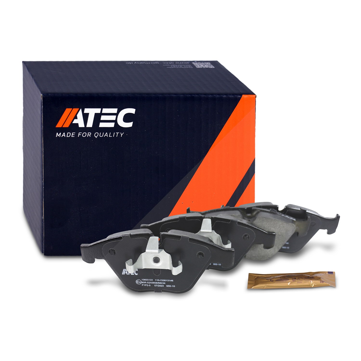 Atec Bremsbeläge vorne (Satz) [Hersteller-Nr. 10603122] für BMW