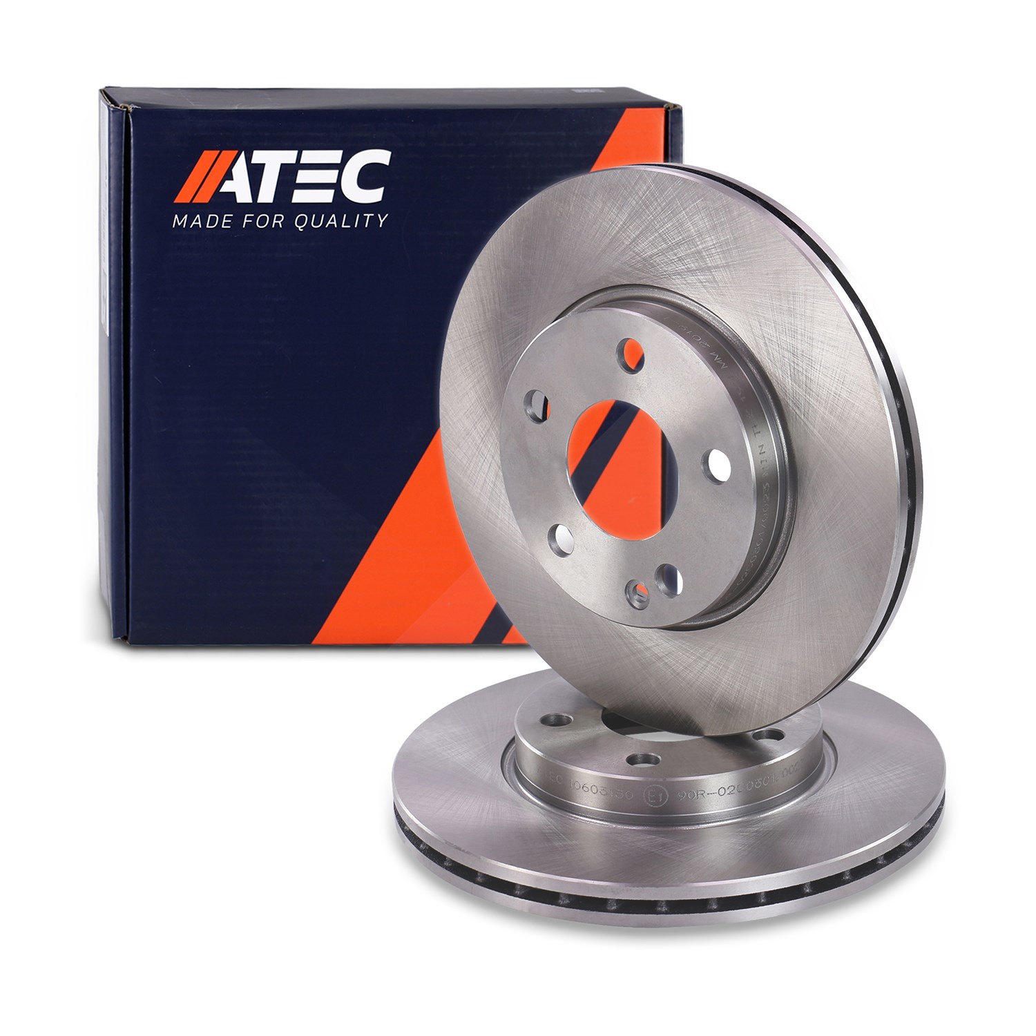 Atec Bremsscheibe Vorderachse Belüftet [Hersteller-Nr. 10603130] für Mercedes-Benz
