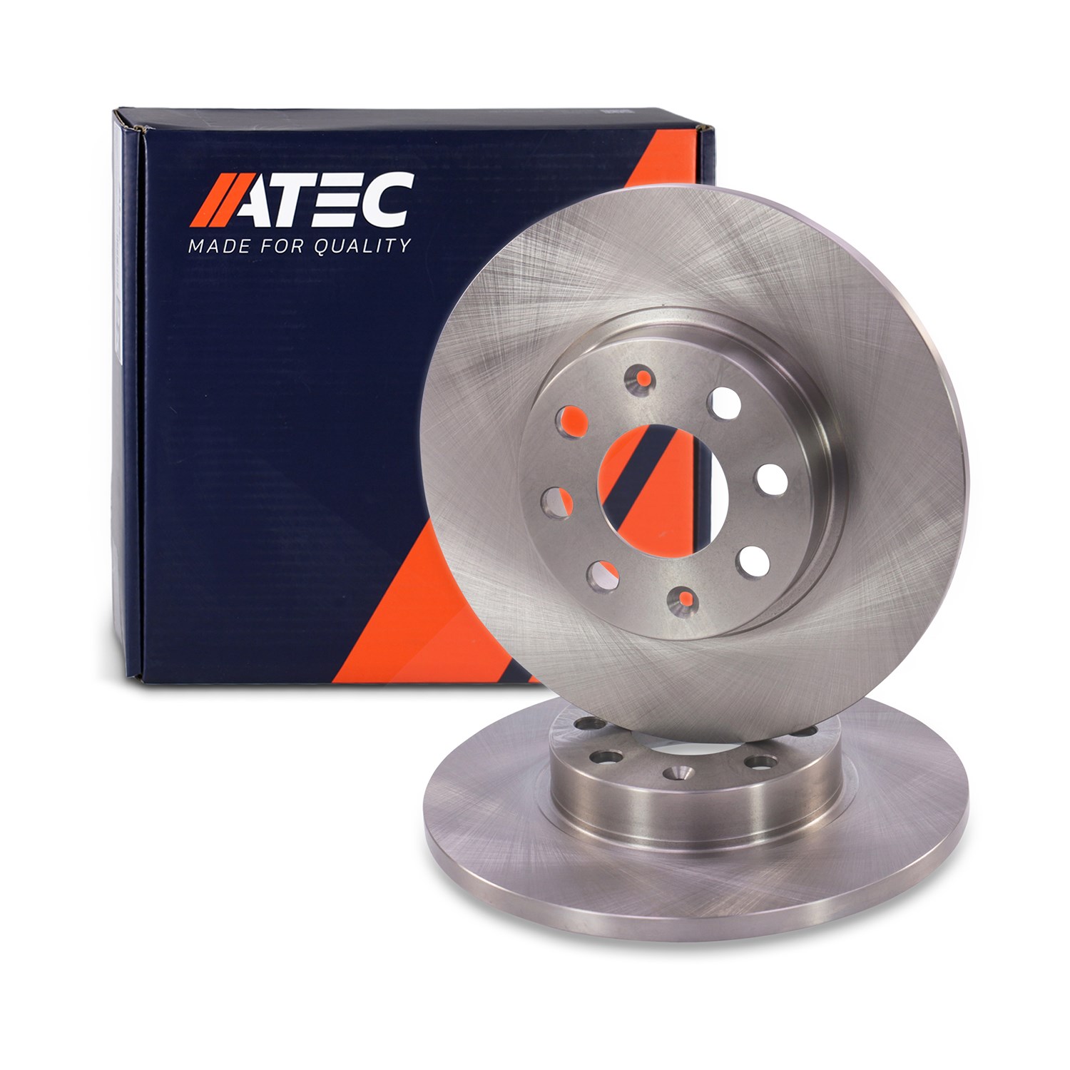 Atec Bremsscheibe Vorderachse Voll [Hersteller-Nr. 10603190] für Vauxhall, Fiat, Opel