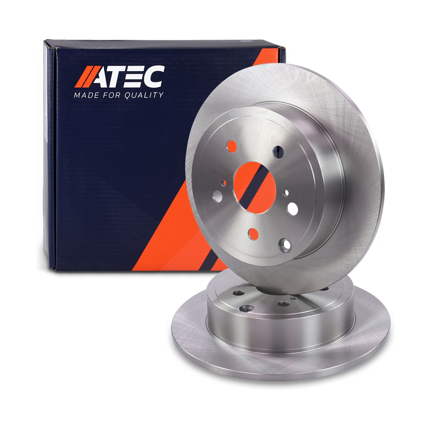 Atec Bremsscheibe Hinterachse Voll [Hersteller-Nr. 10603203] für Toyota