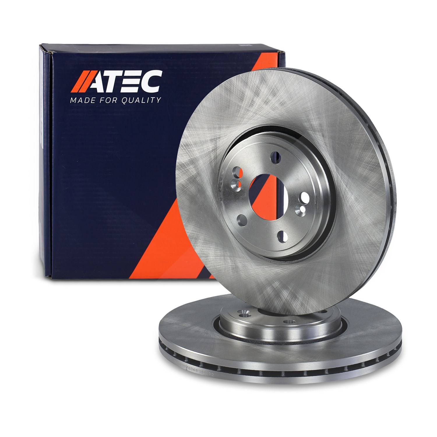 Atec Bremsscheibe Vorderachse Belüftet [Hersteller-Nr. 10603326] für Renault