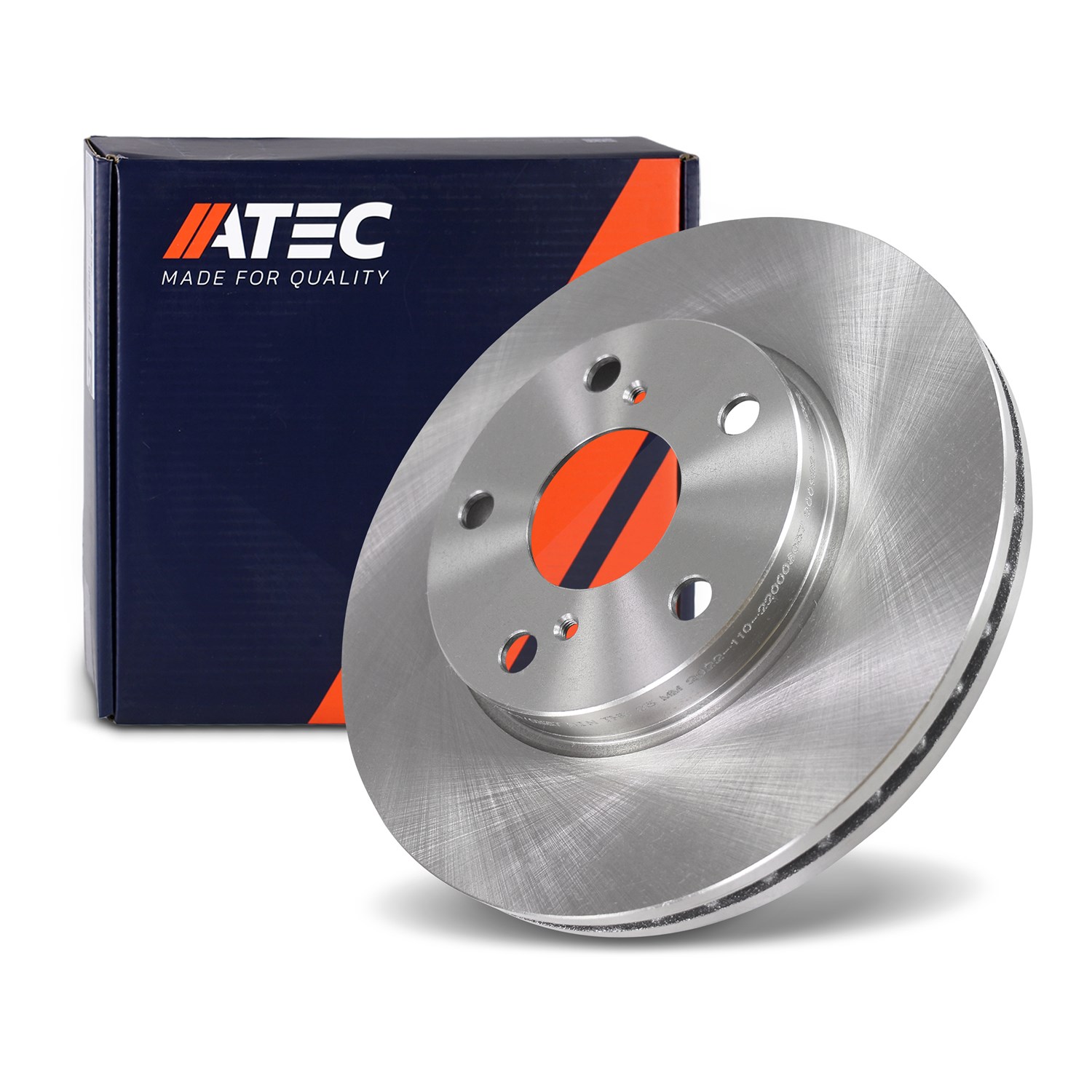 Atec Bremsscheibe Vorderachse Belüftet [Hersteller-Nr. 10603642] für Toyota