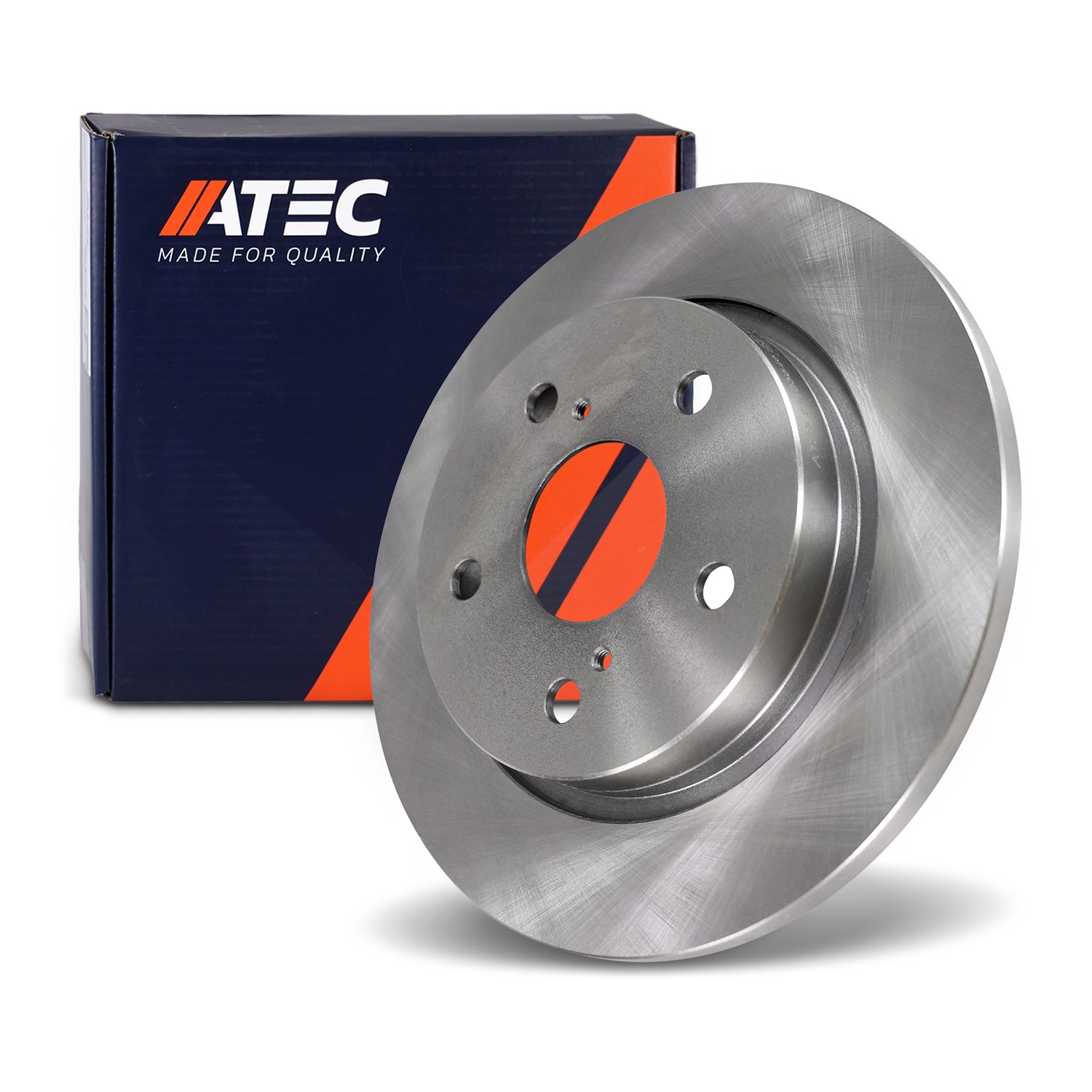Atec Bremsscheibe Hinterachse Voll [Hersteller-Nr. 10603646] für Toyota