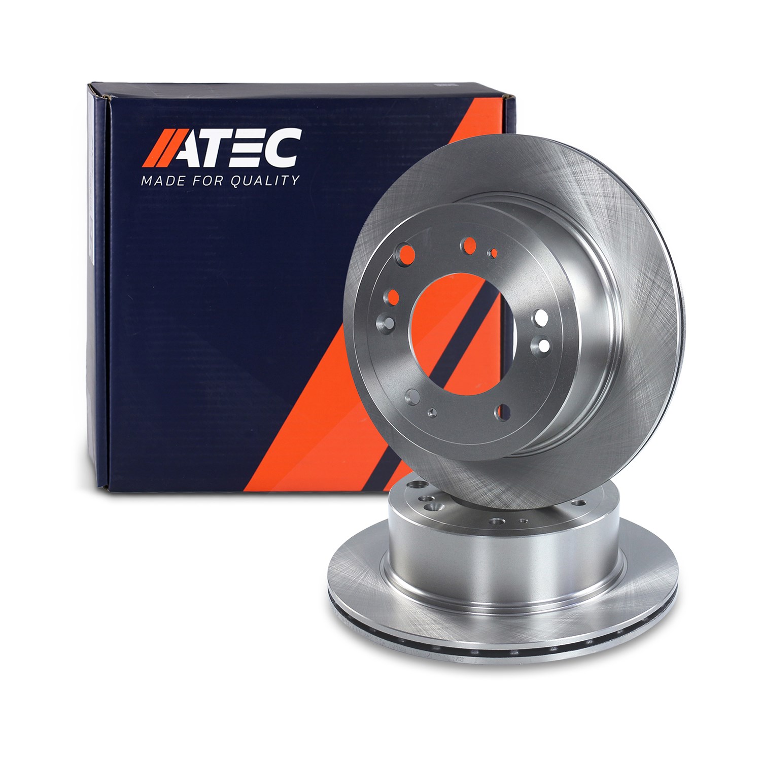 Atec Bremsscheibe Hinterachse Belüftet [Hersteller-Nr. 10604825] für Kia