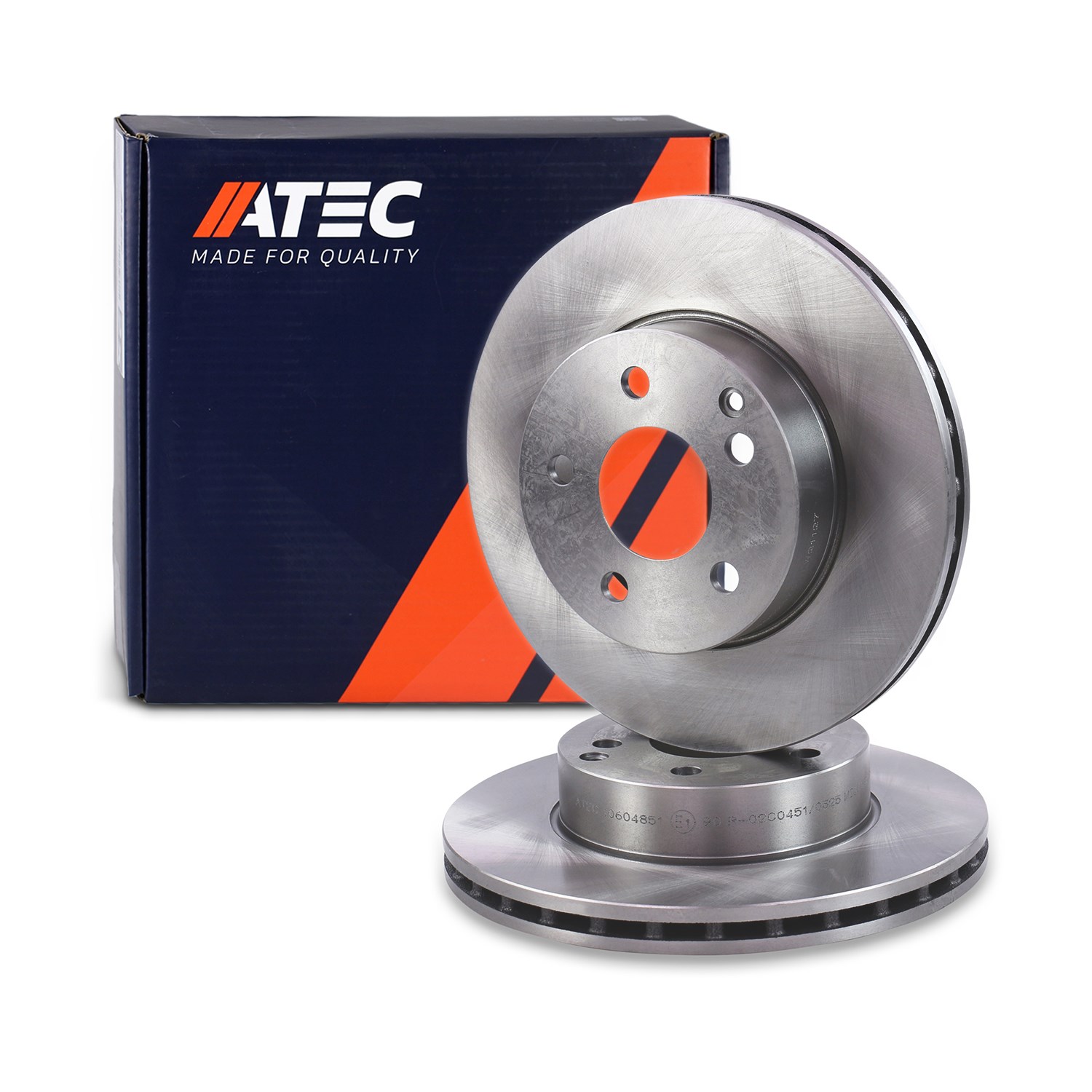 Atec Bremsscheibe Vorderachse Belüftet [Hersteller-Nr. 10604851] für Mercedes-Benz