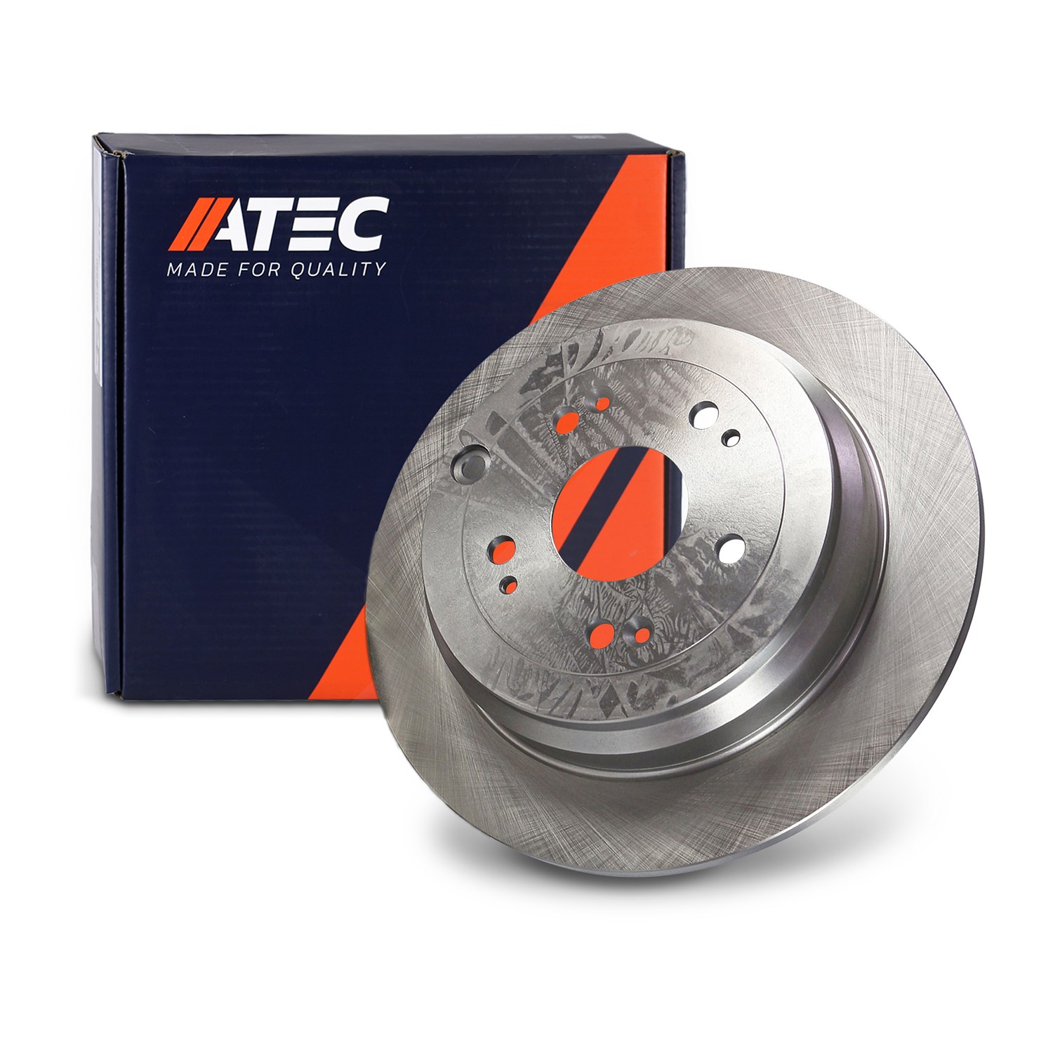 Atec Bremsscheibe Hinterachse Voll [Hersteller-Nr. 10605239] für Honda