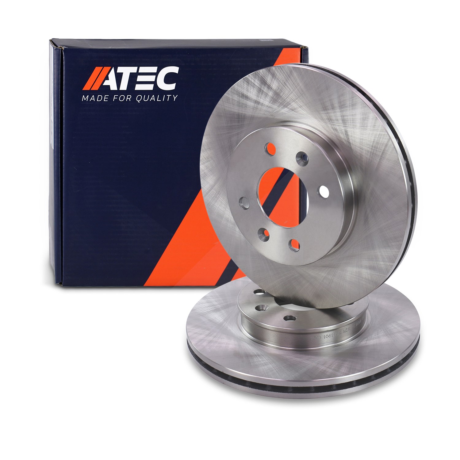 Atec Bremsscheibe Vorderachse Belüftet [Hersteller-Nr. 10611126] für Kia, Hyundai
