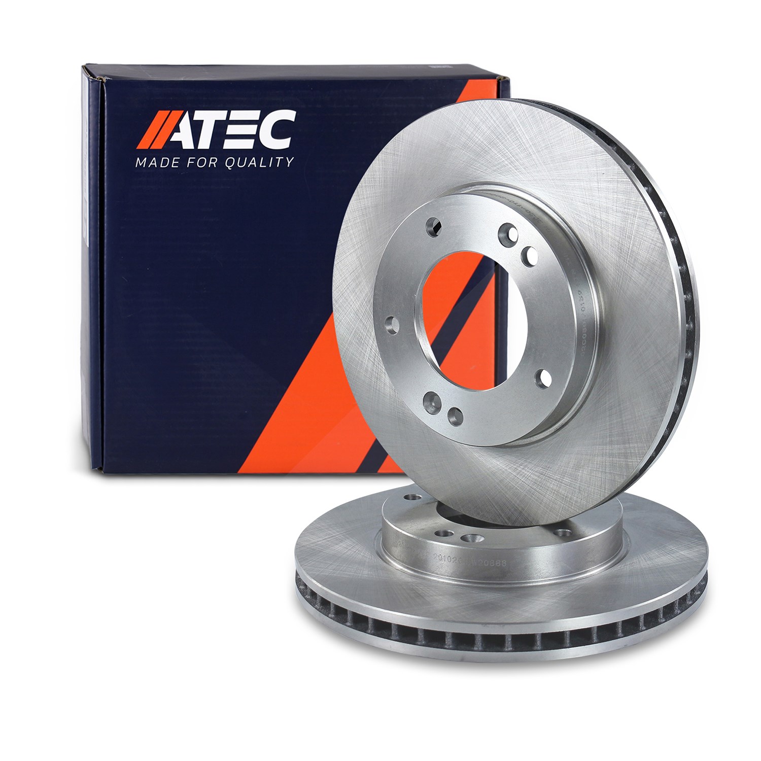 Atec Bremsscheibe Vorderachse Belüftet [Hersteller-Nr. 10611137] für Kia