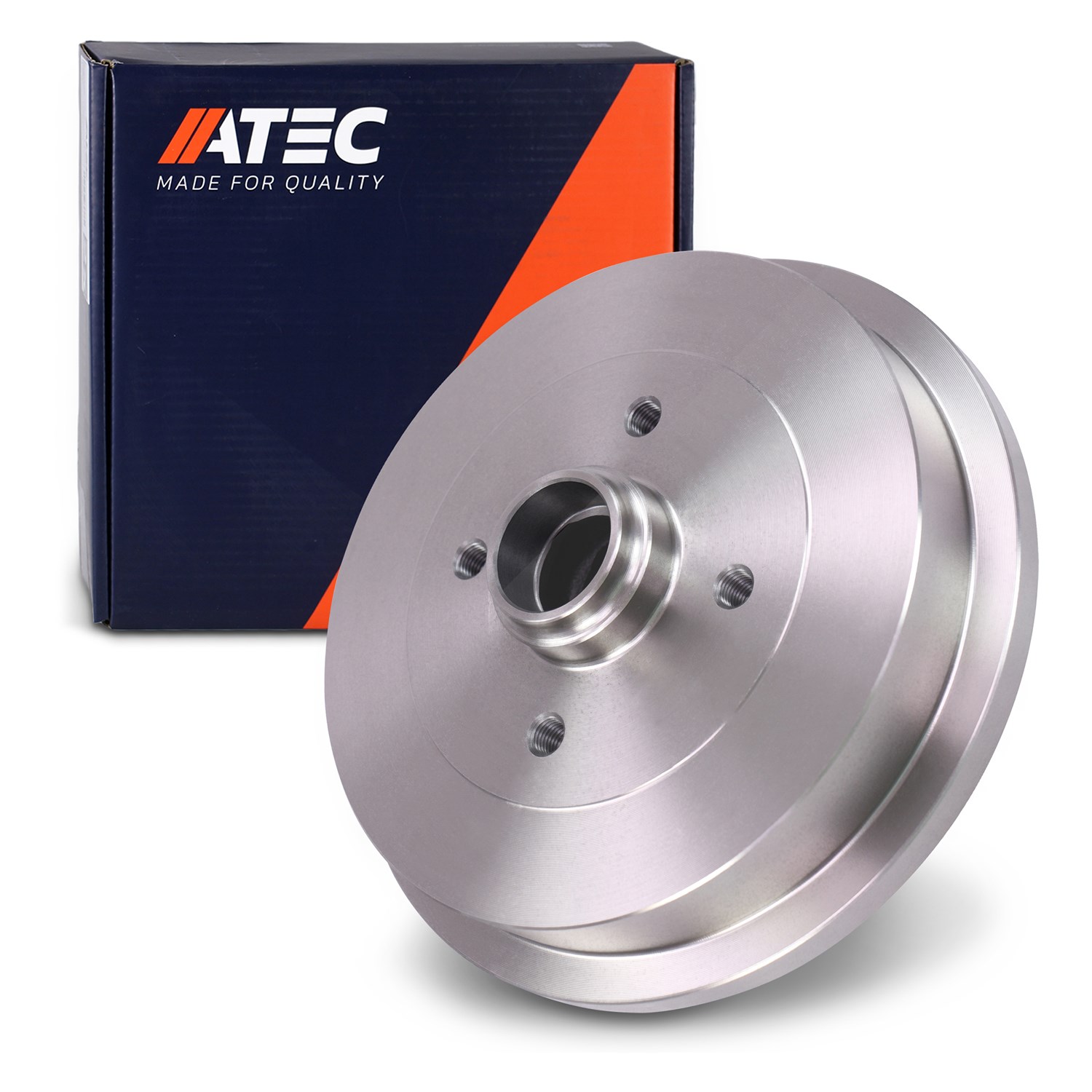 Atec 1x Bremstrommel Hinterachse [Hersteller-Nr. 10661364] für Audi, Seat, Skoda, VW