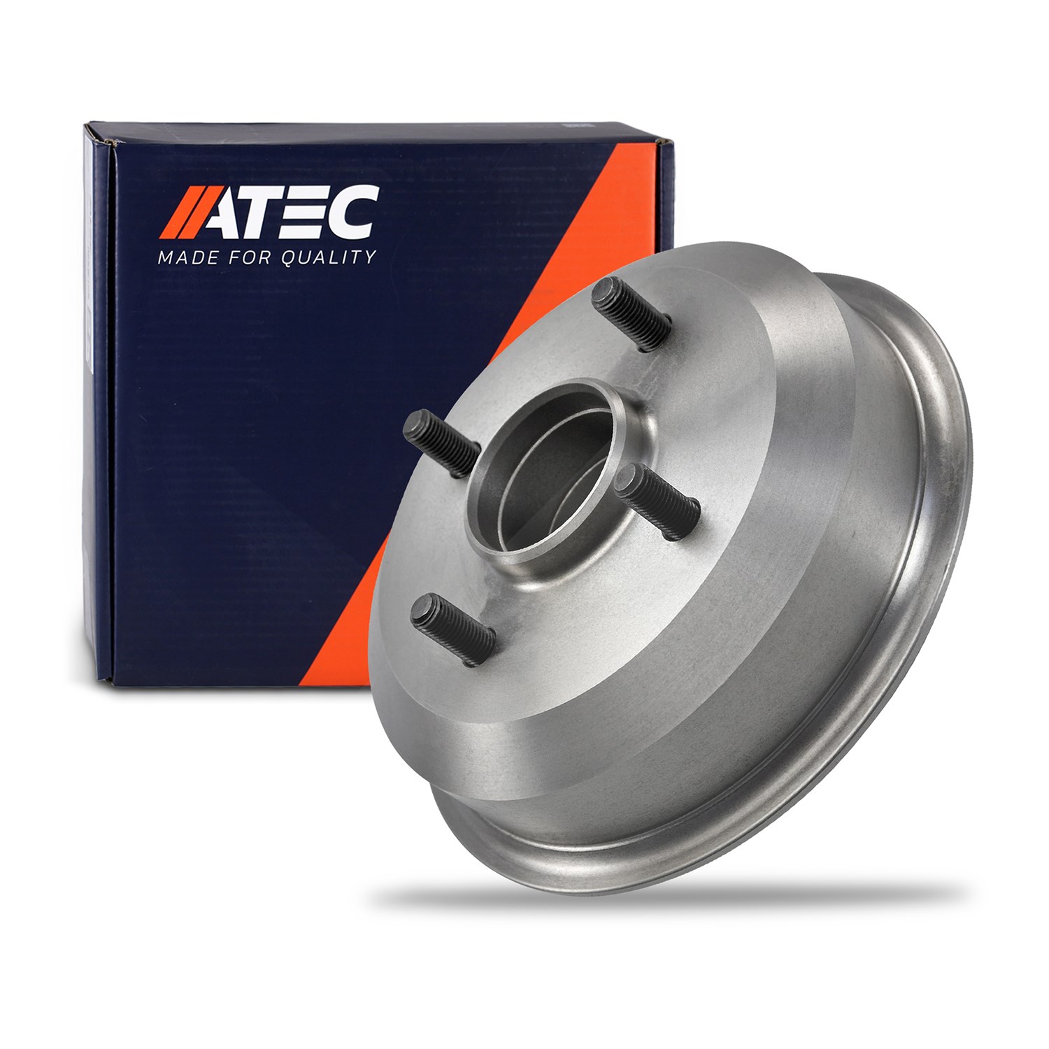 Atec 1x Bremstrommel Hinterachse [Hersteller-Nr. 10661418] für Ford, Mazda