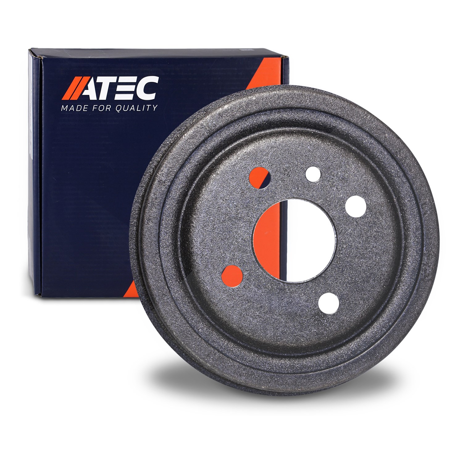 Atec 1x Bremstrommel Hinterachse [Hersteller-Nr. 10661420] für Vauxhall, Opel
