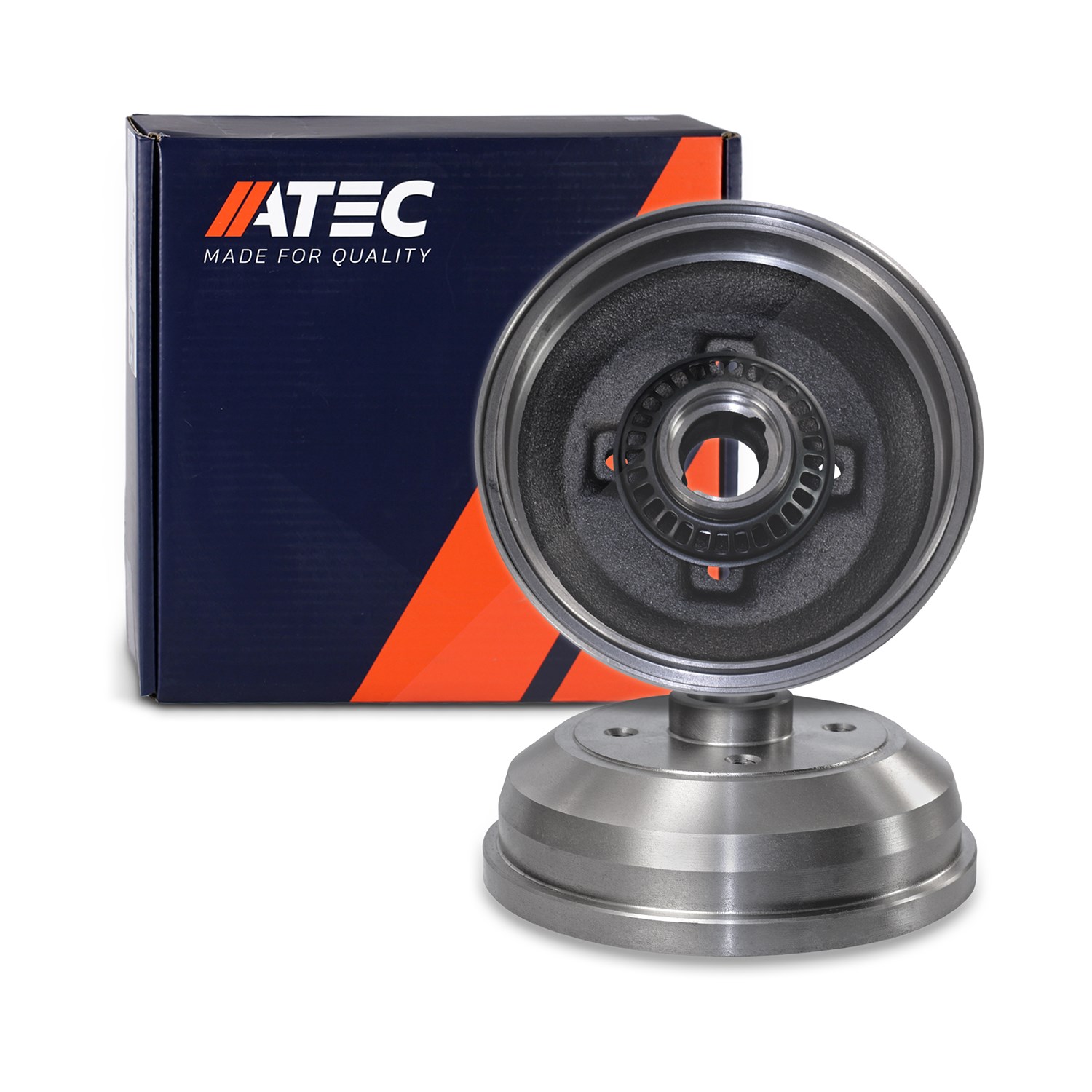 Atec 1x Bremstrommel Hinterachse [Hersteller-Nr. 10661424] für Vauxhall, Opel, Chevrolet
