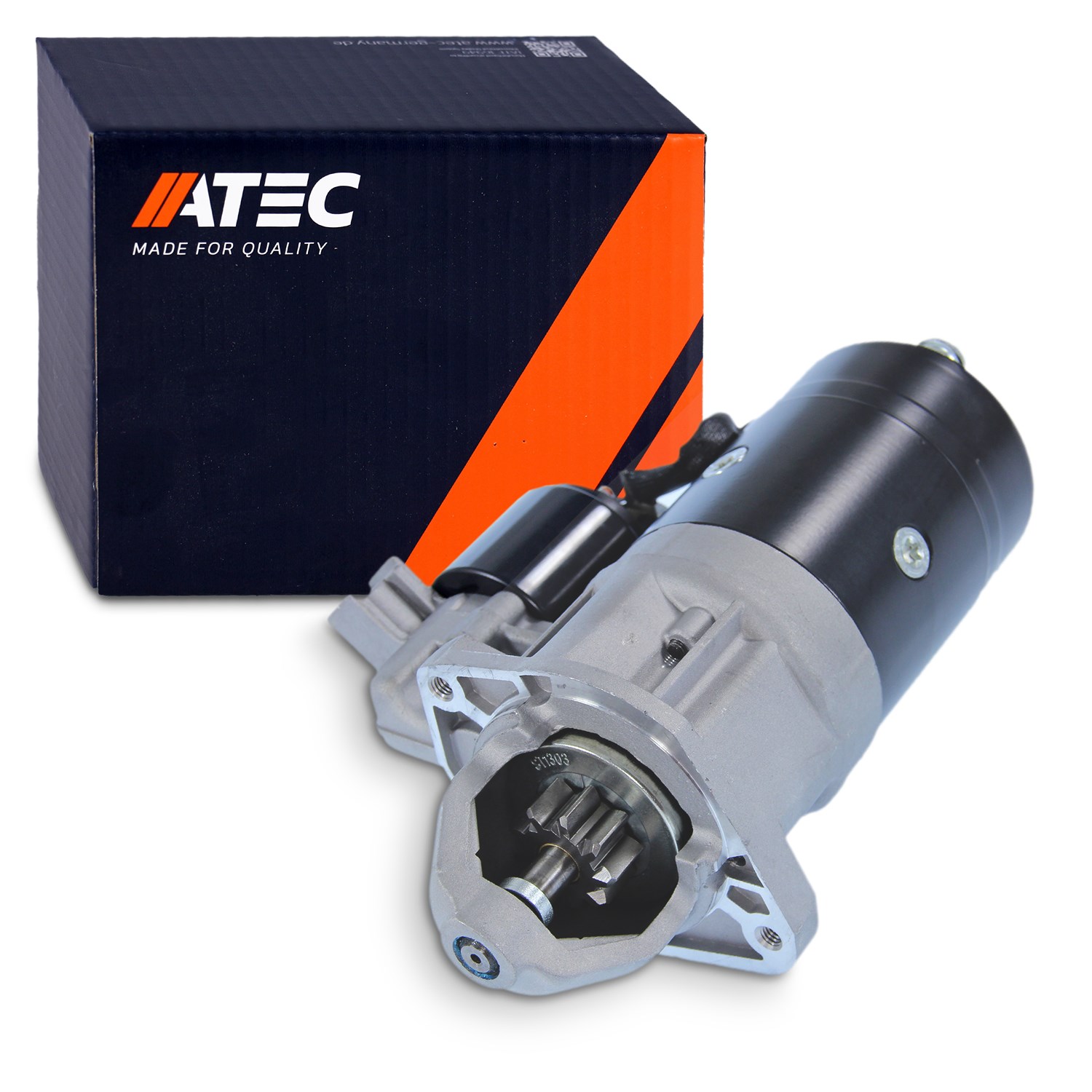 Atec Anlasser [Hersteller-Nr. 10682554] für Fiat, Citroën, Peugeot