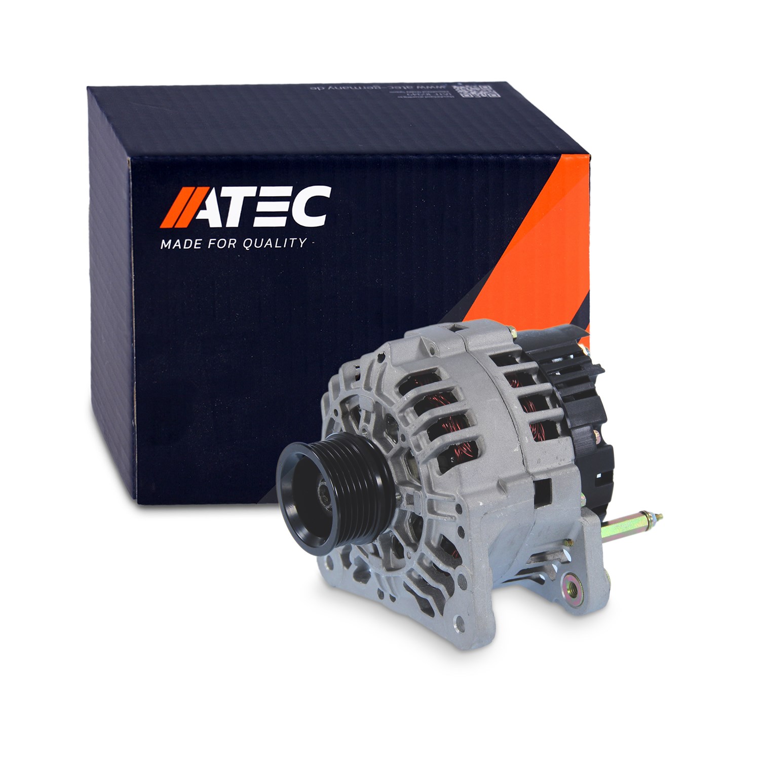 Atec Lichtmaschine 90 A [Hersteller-Nr. 10682661] für Skoda, Seat, VW, Audi